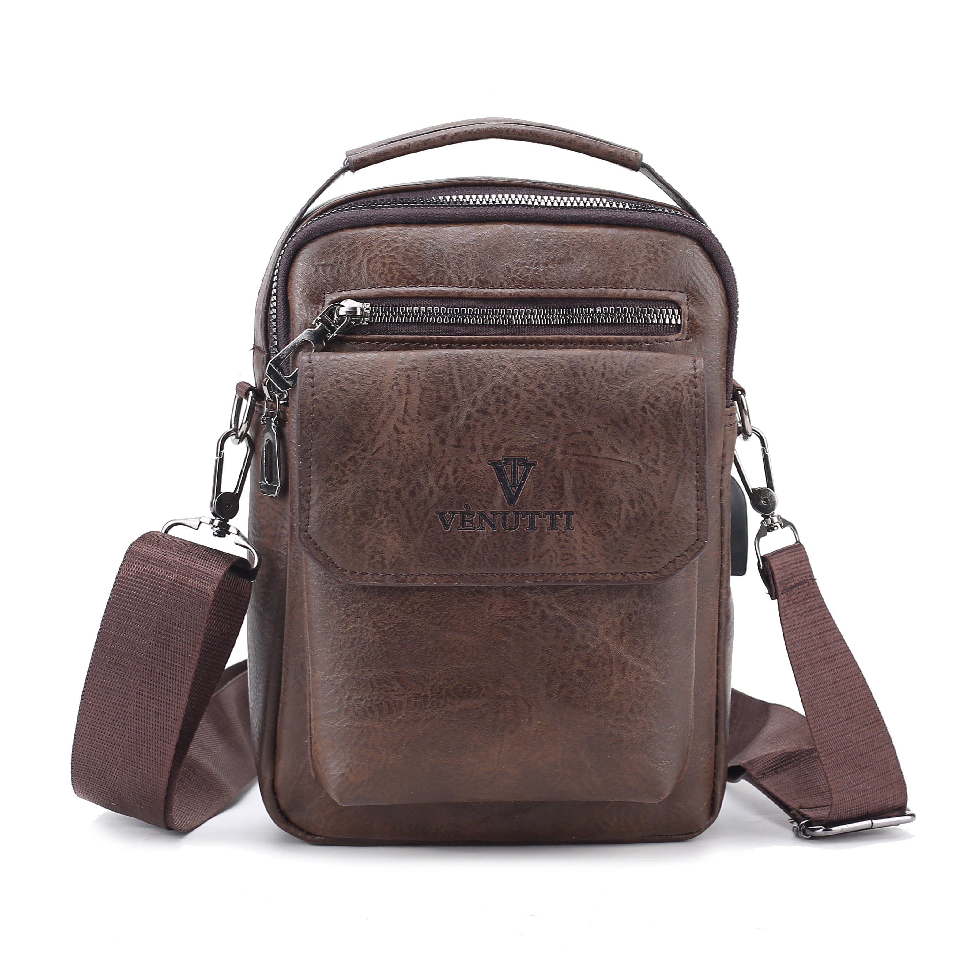 Plain Leather Polished bag