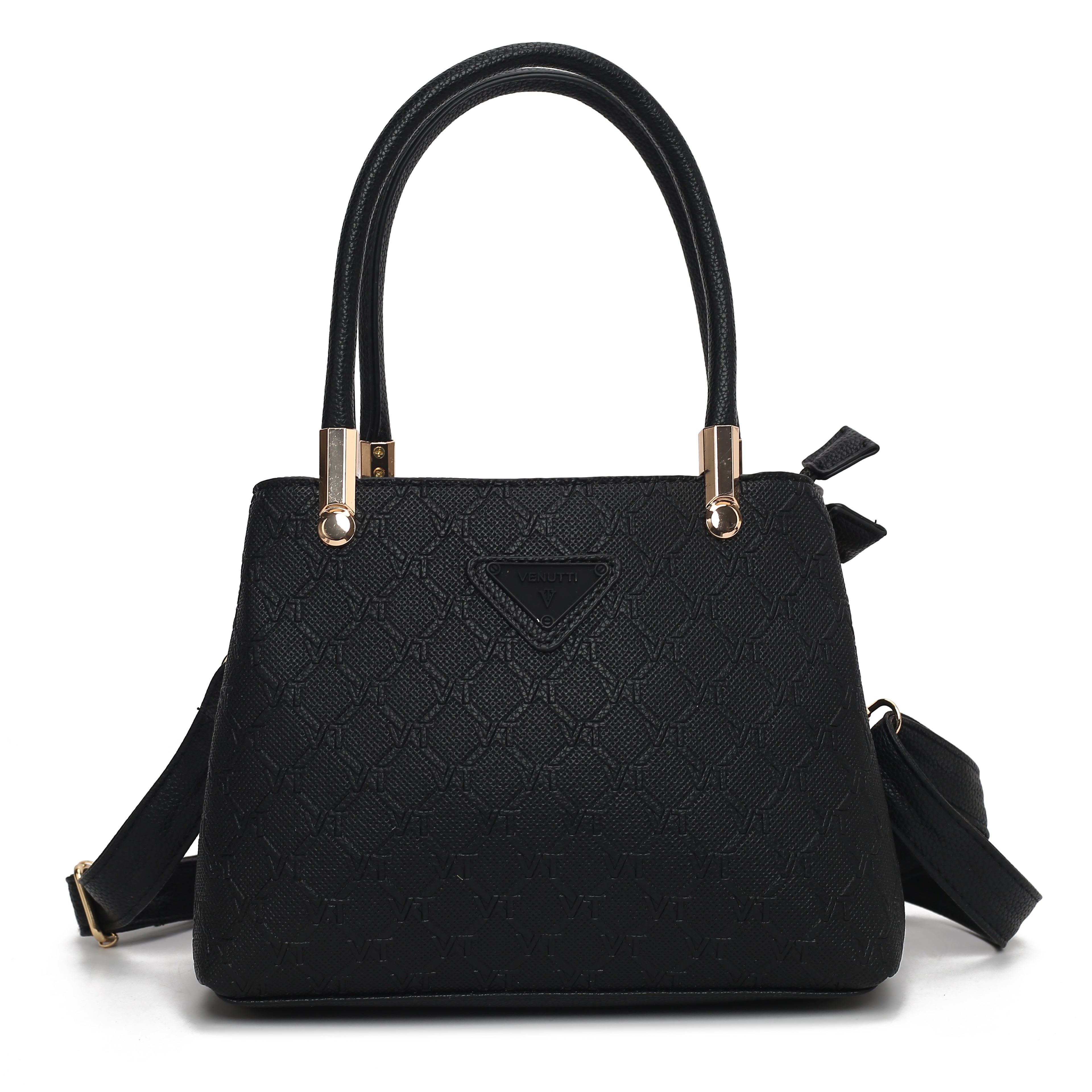 DOUBLE COMPARTMENT HEXAGON BAG