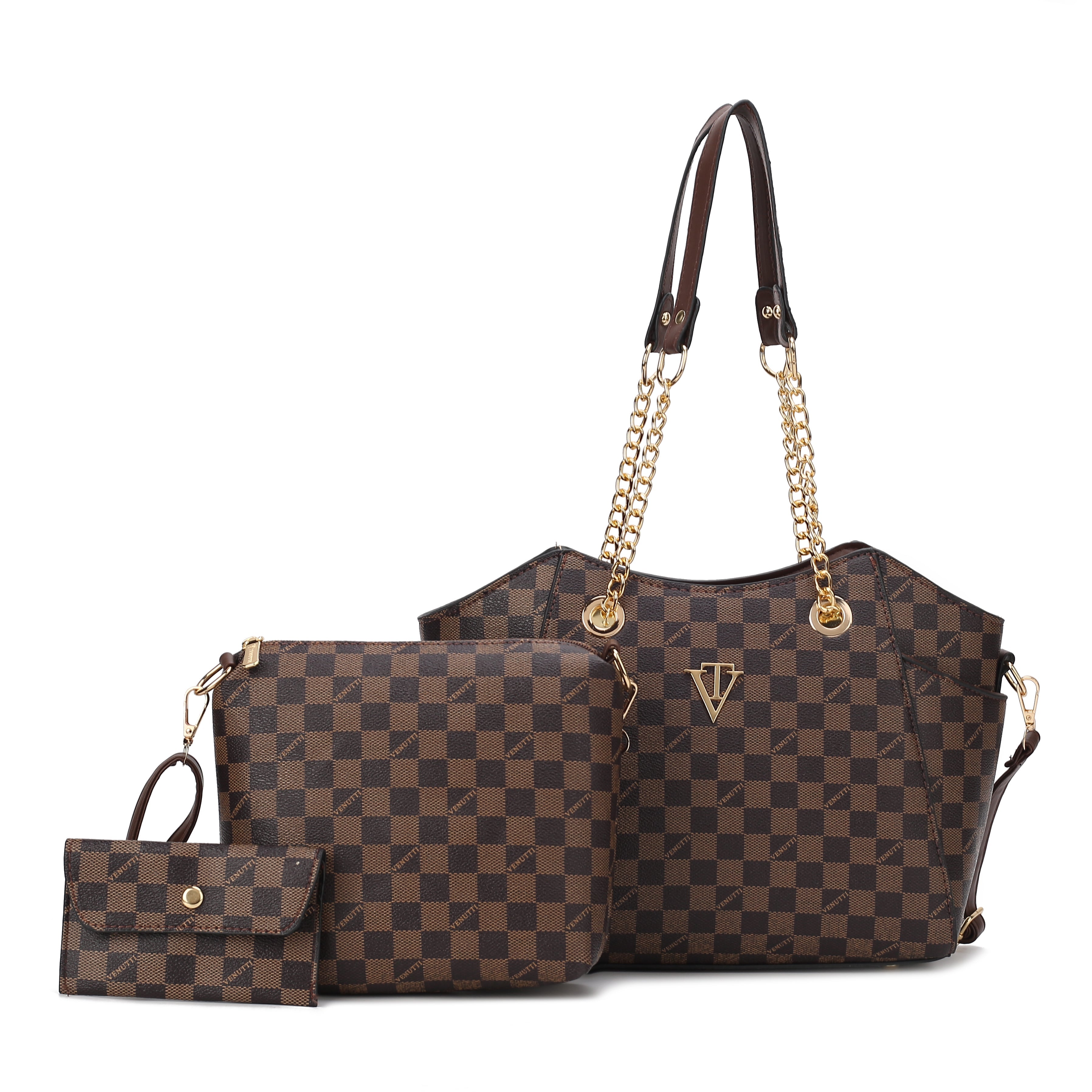 Checker Charm 3pcs Combo Bag