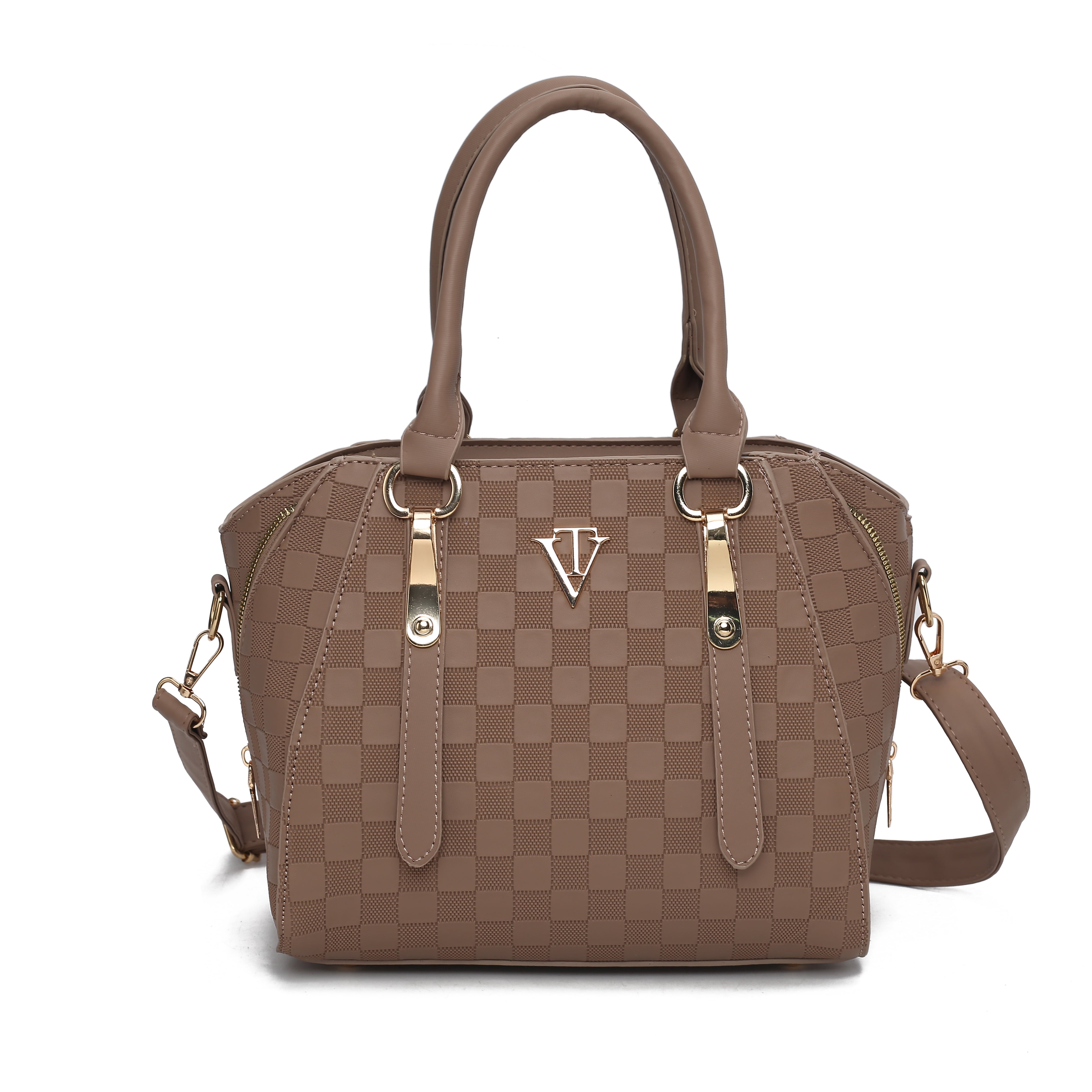 Elegent Classic Checker Embossed Bag