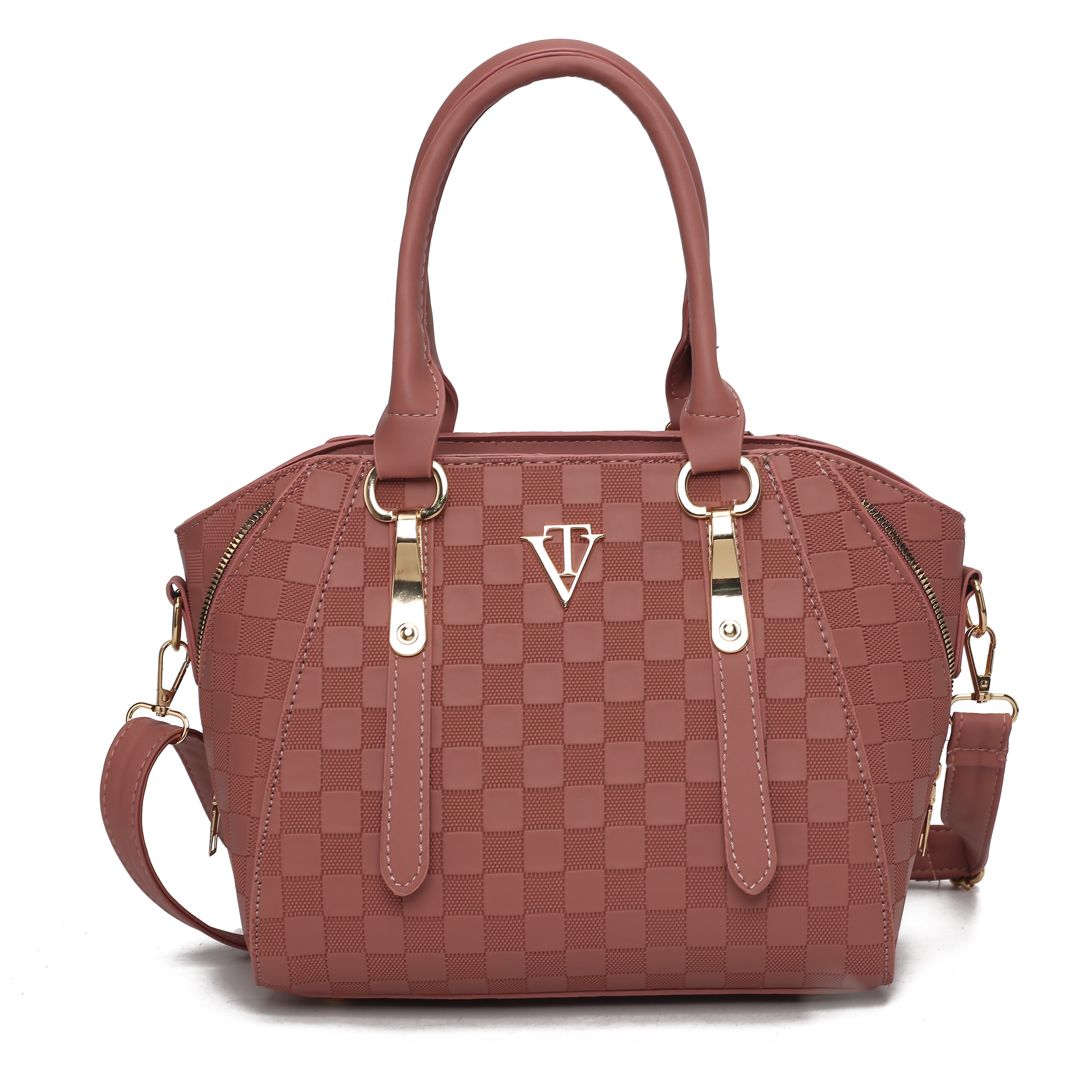 Elegent Classic Checker Embossed Bag