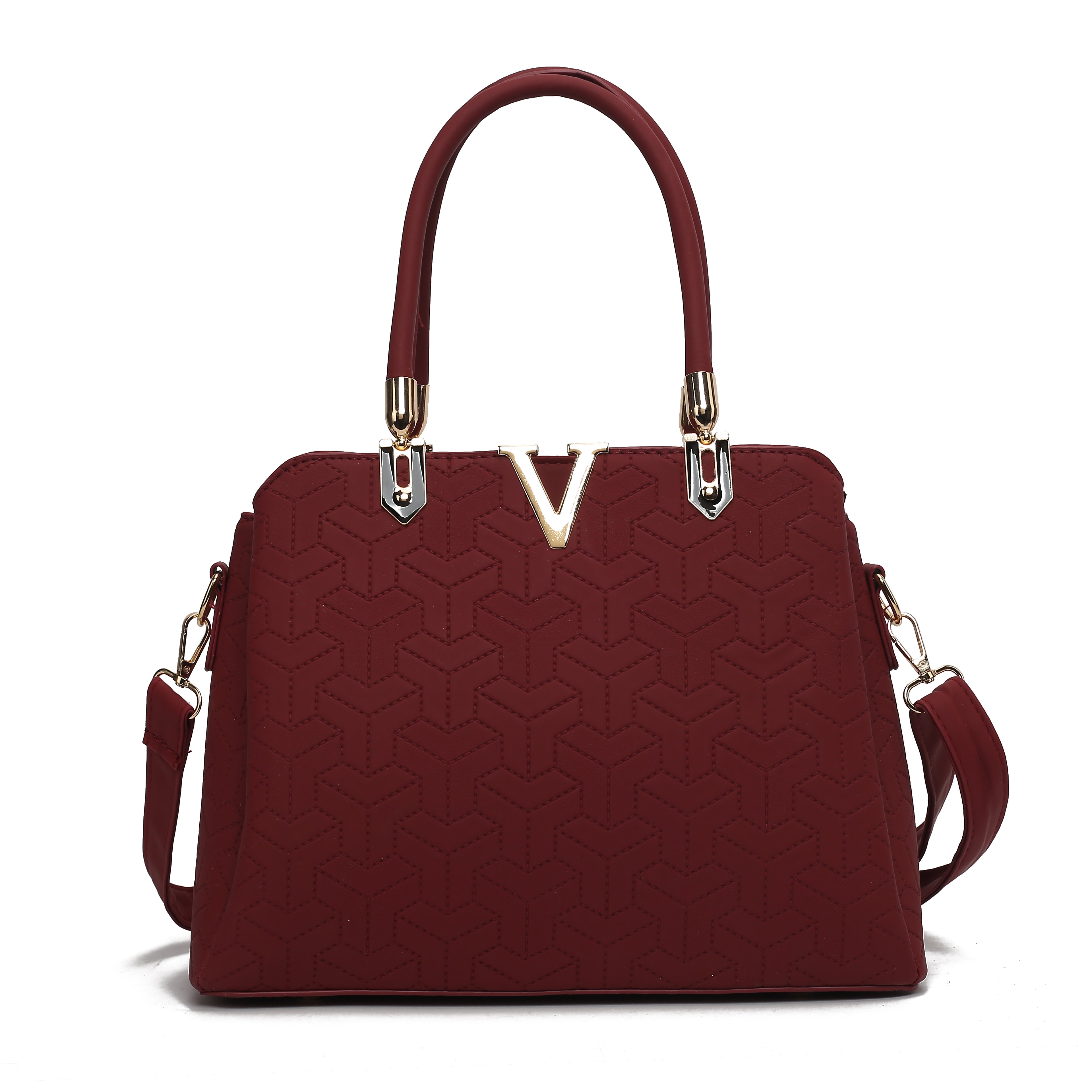 V TRI COMPARTMENT TRIYARD HANDBAG