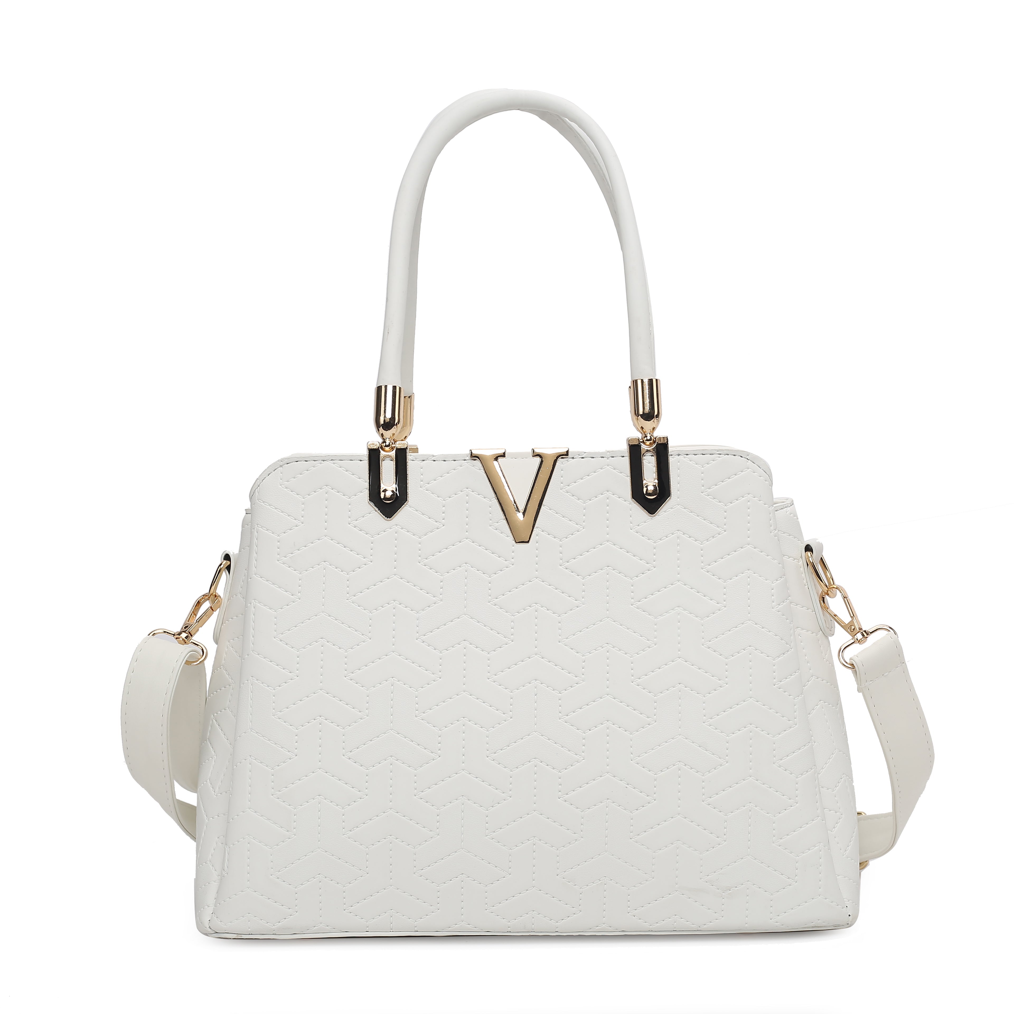 V TRI COMPARTMENT TRIYARD HANDBAG