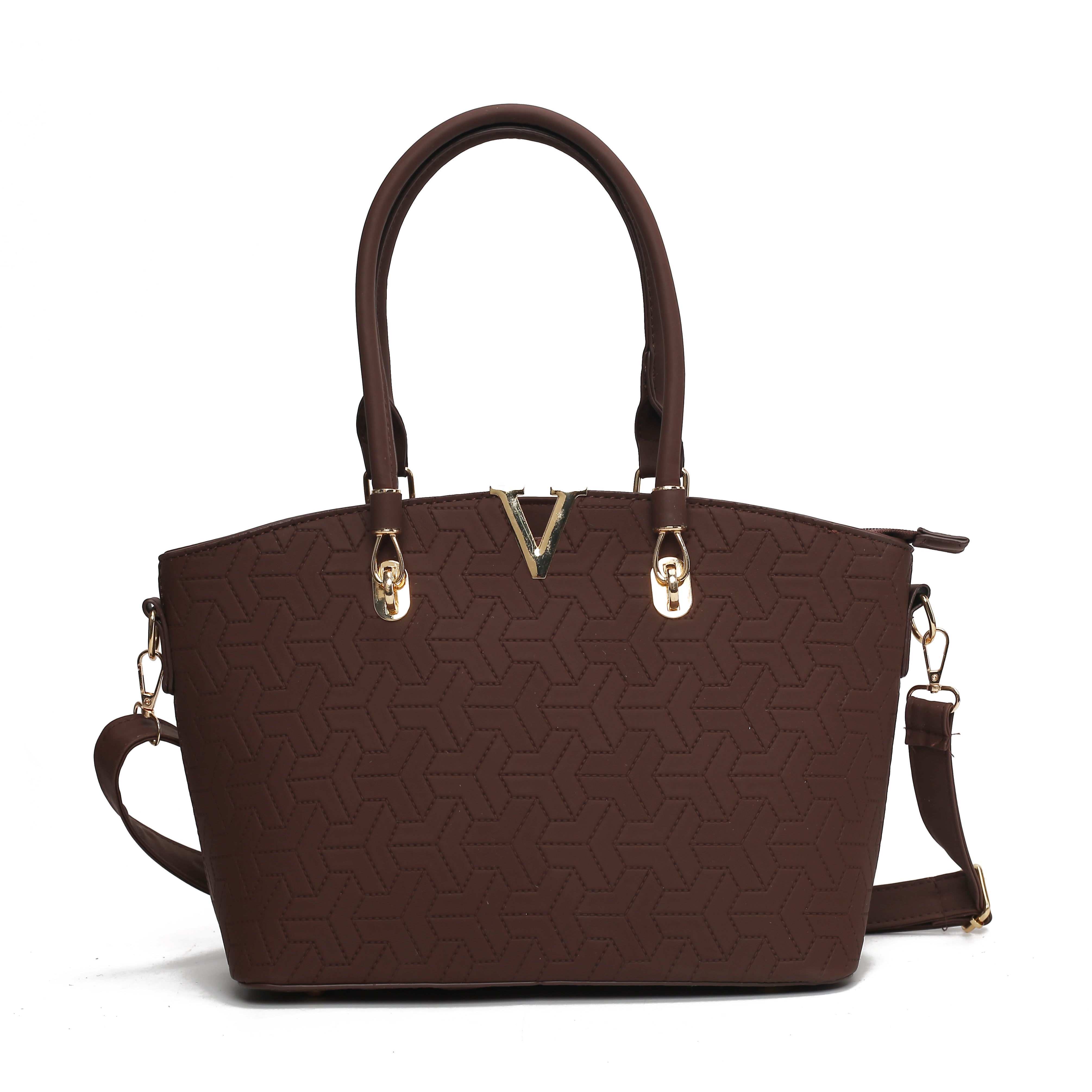 STYLISH SYMMERTICAL V HANDBAG