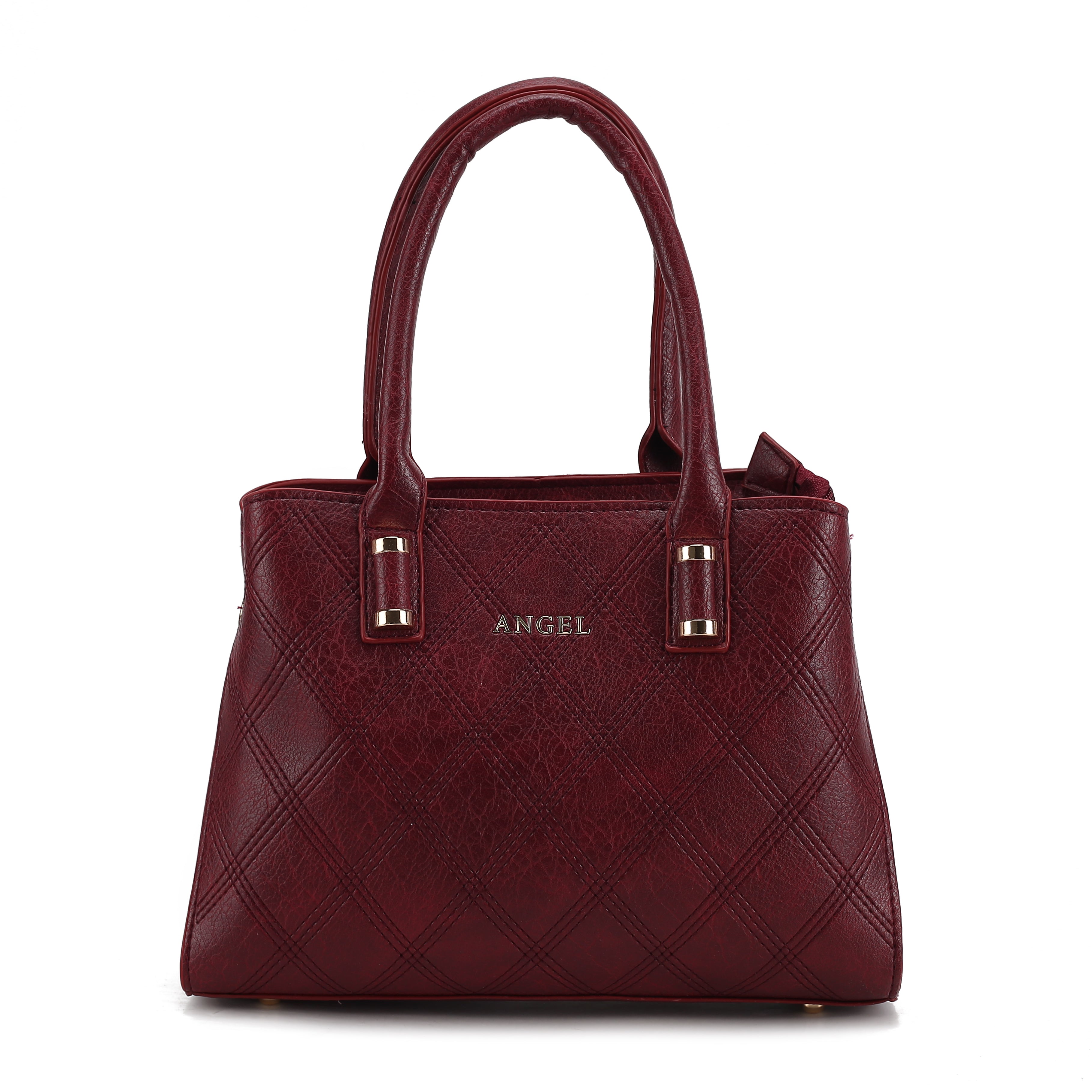 Plain Embroidered Handbag