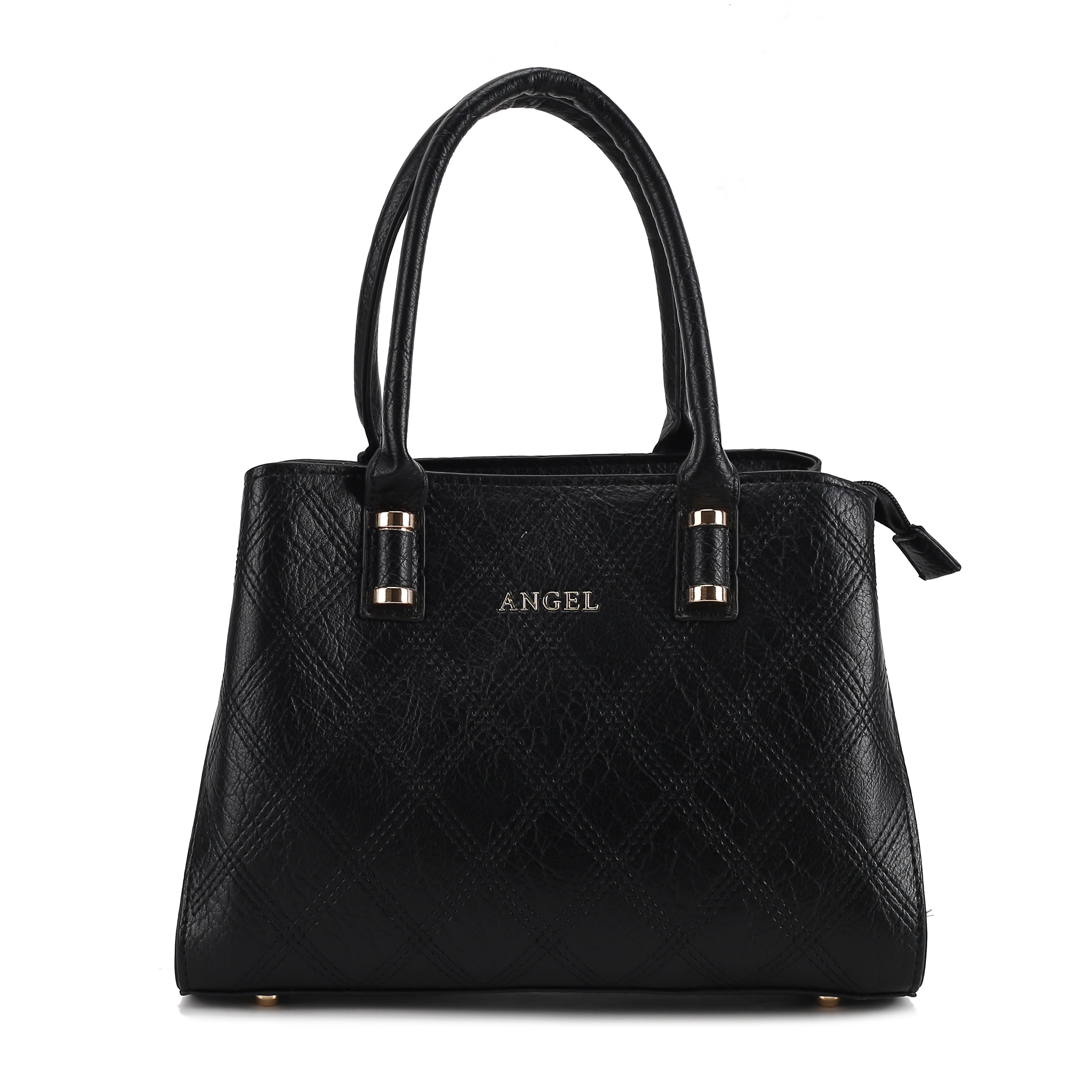 Plain Embroidered Handbag