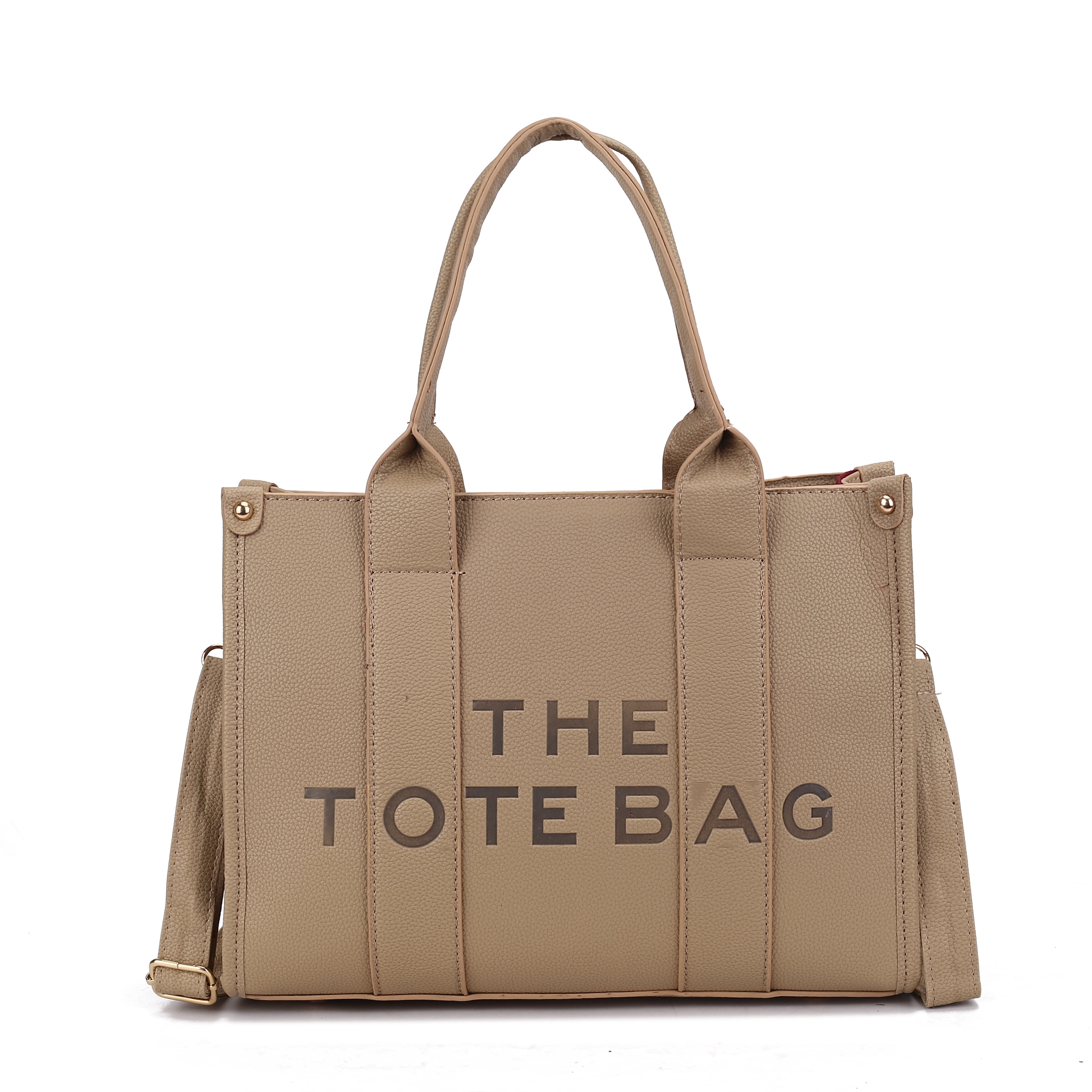 MEDIUM EMBOSSED THE TOTE BAG