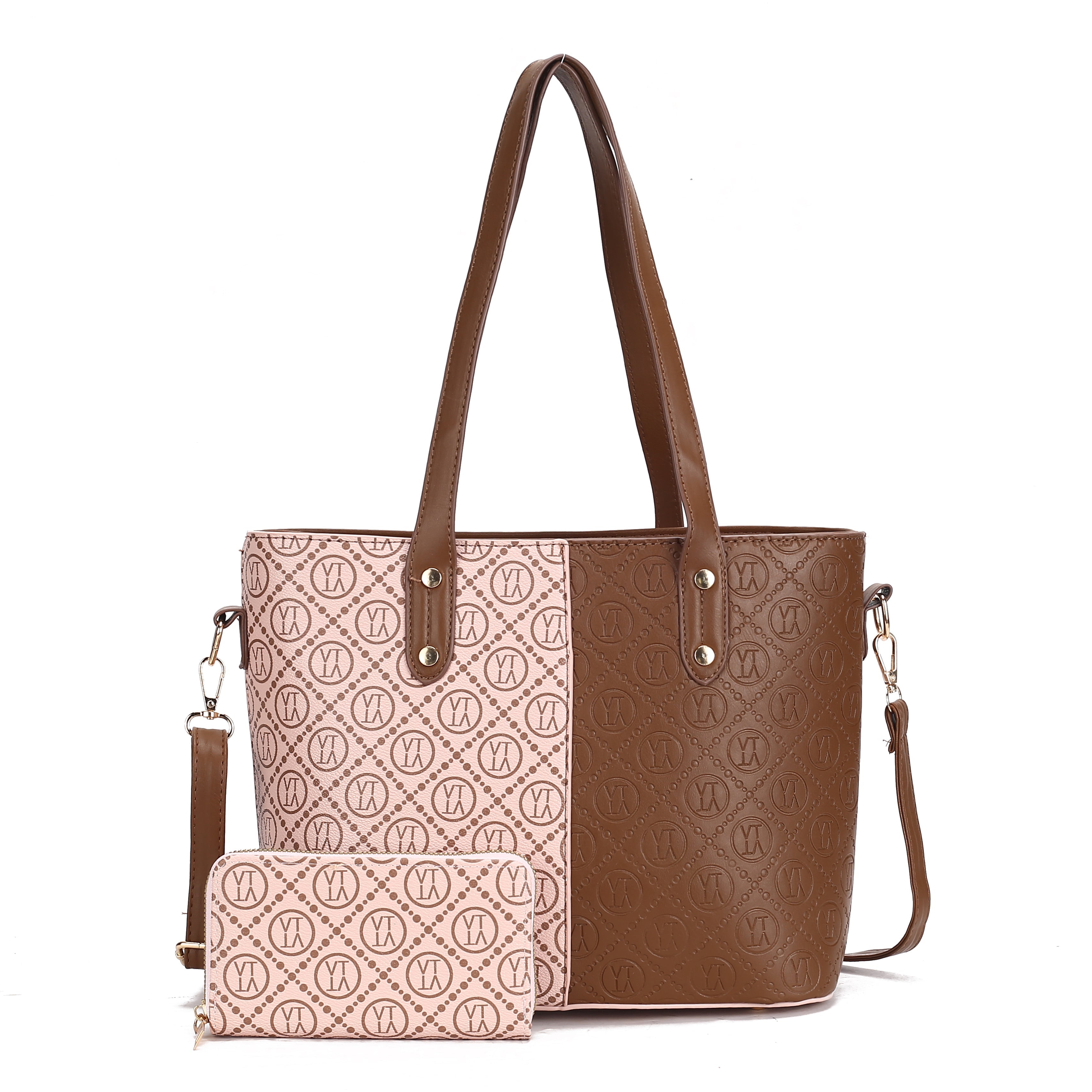 DoubleShade Tote Bag With Wallet