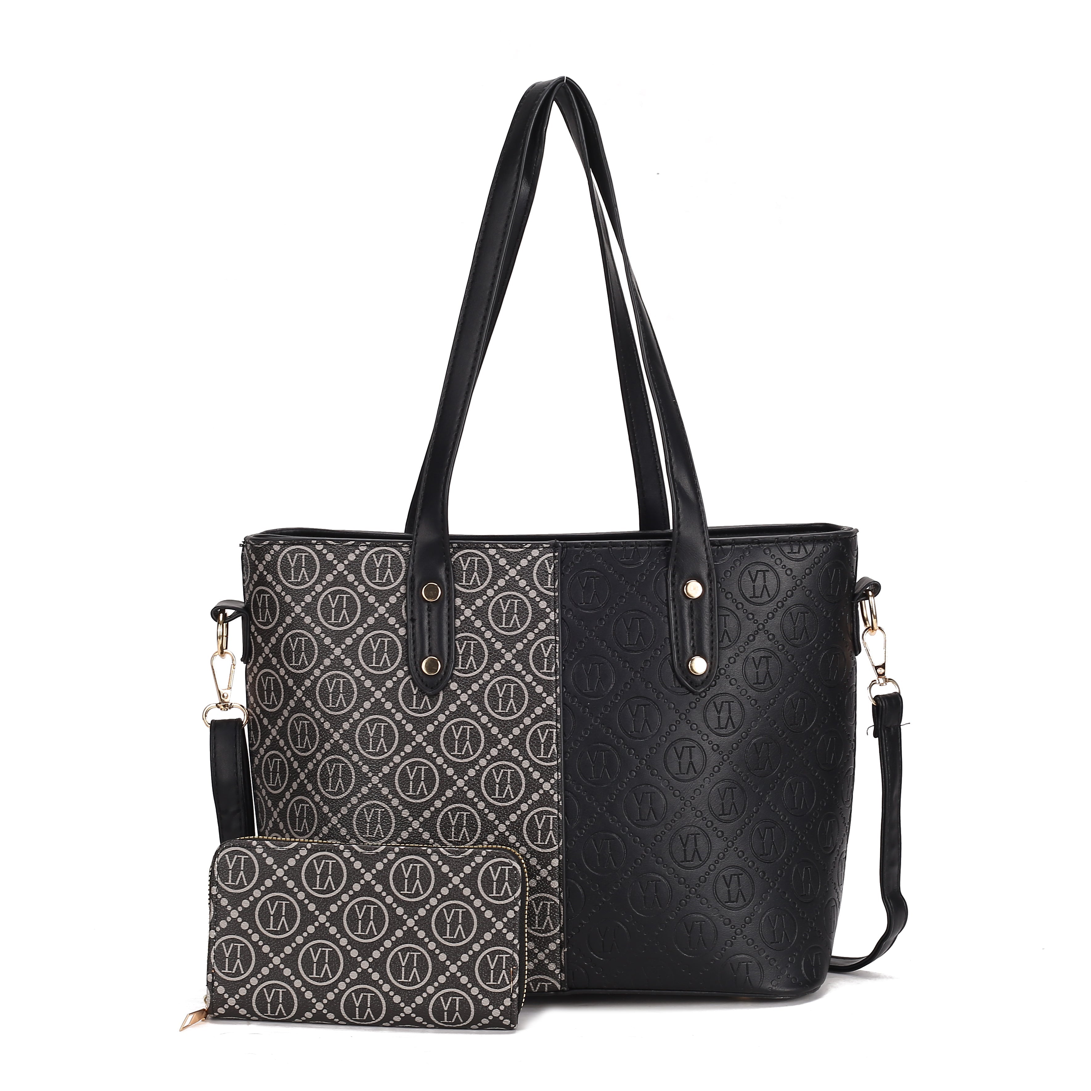 DoubleShade Tote Bag With Wallet