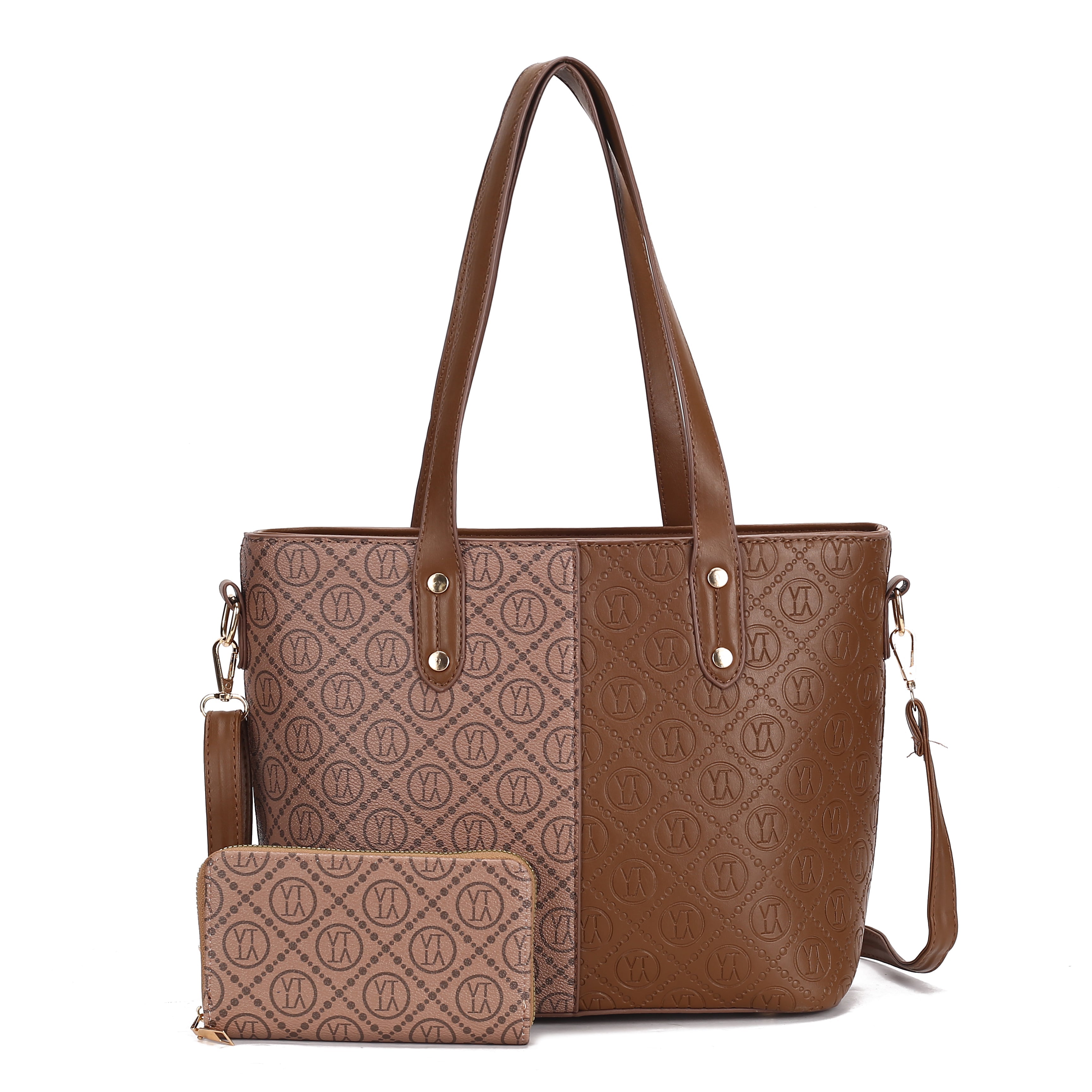 DoubleShade Tote Bag With Wallet