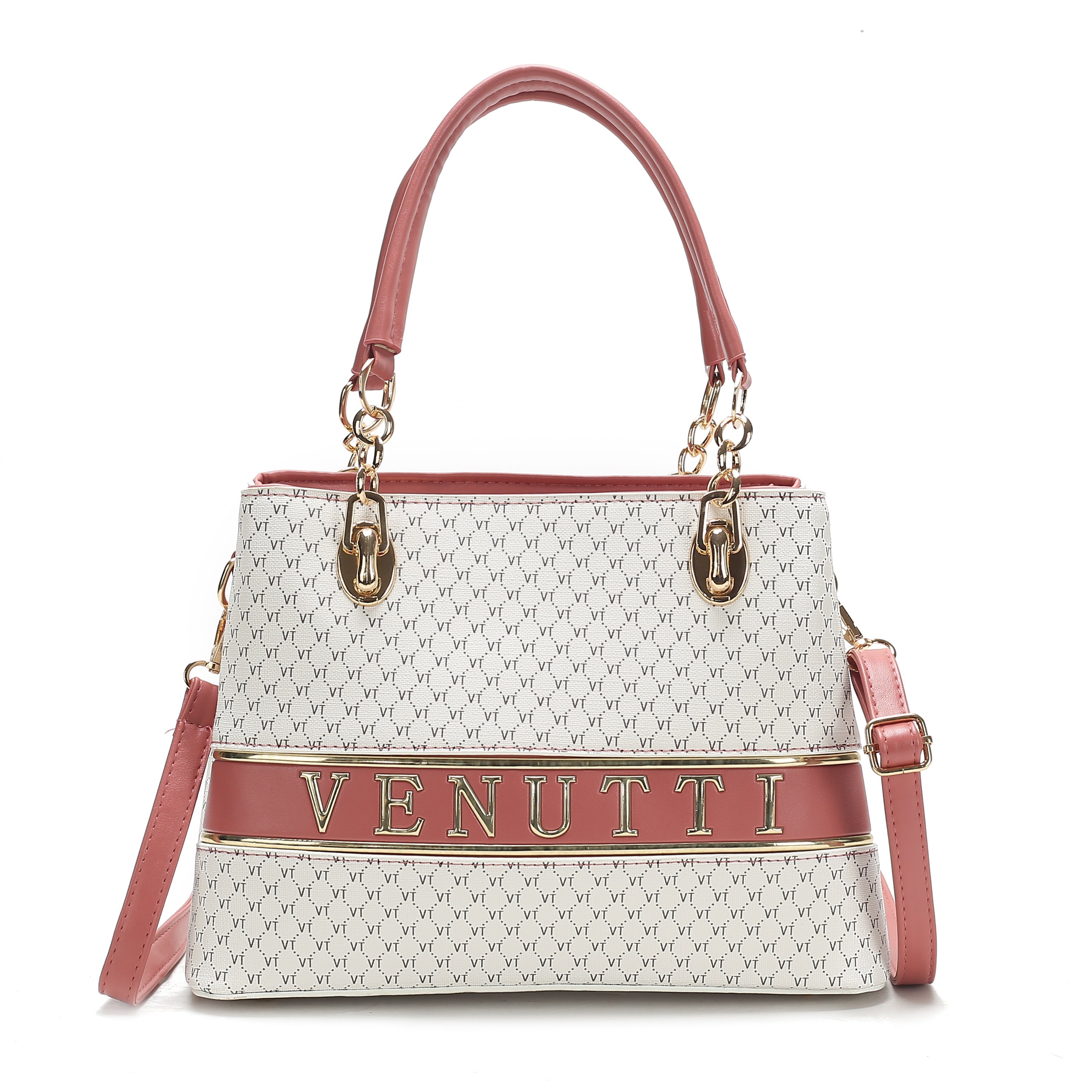 VT White Monogram Handbag