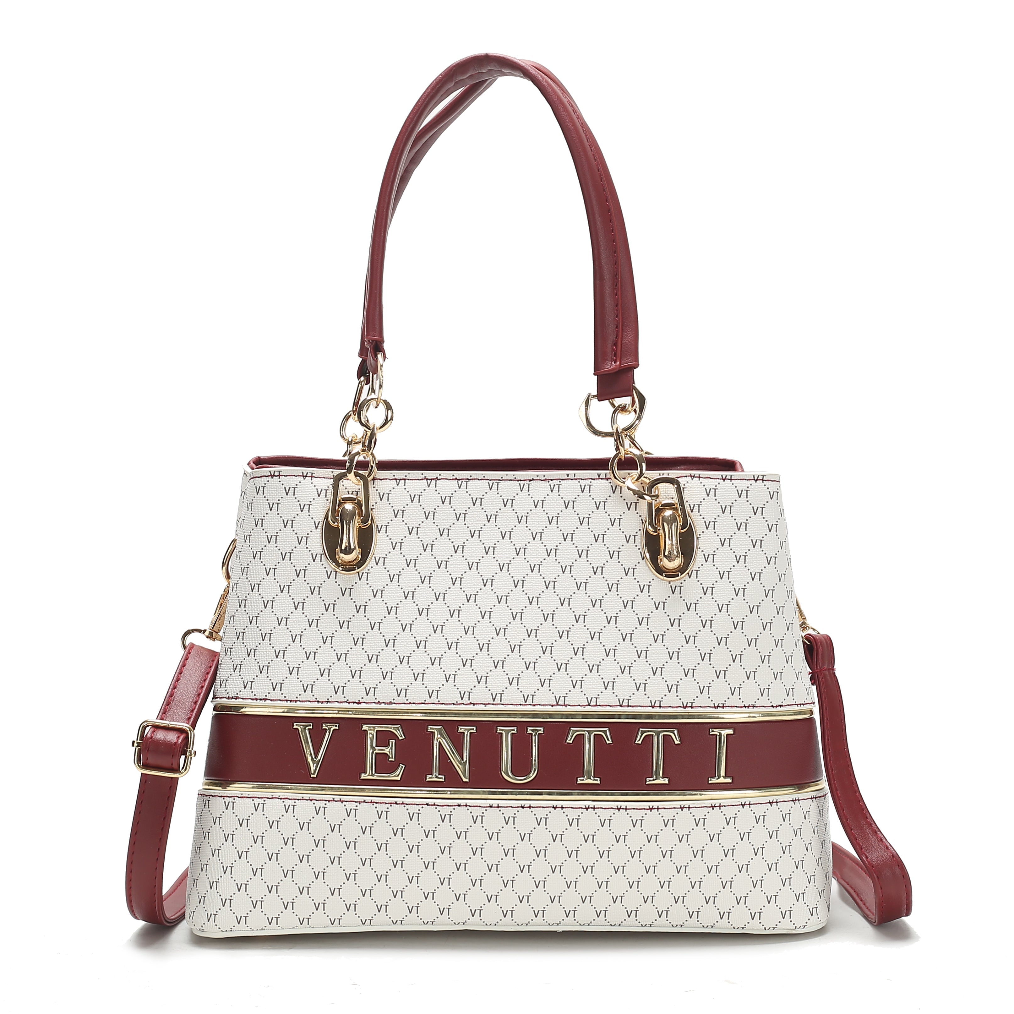 VT White Monogram Handbag