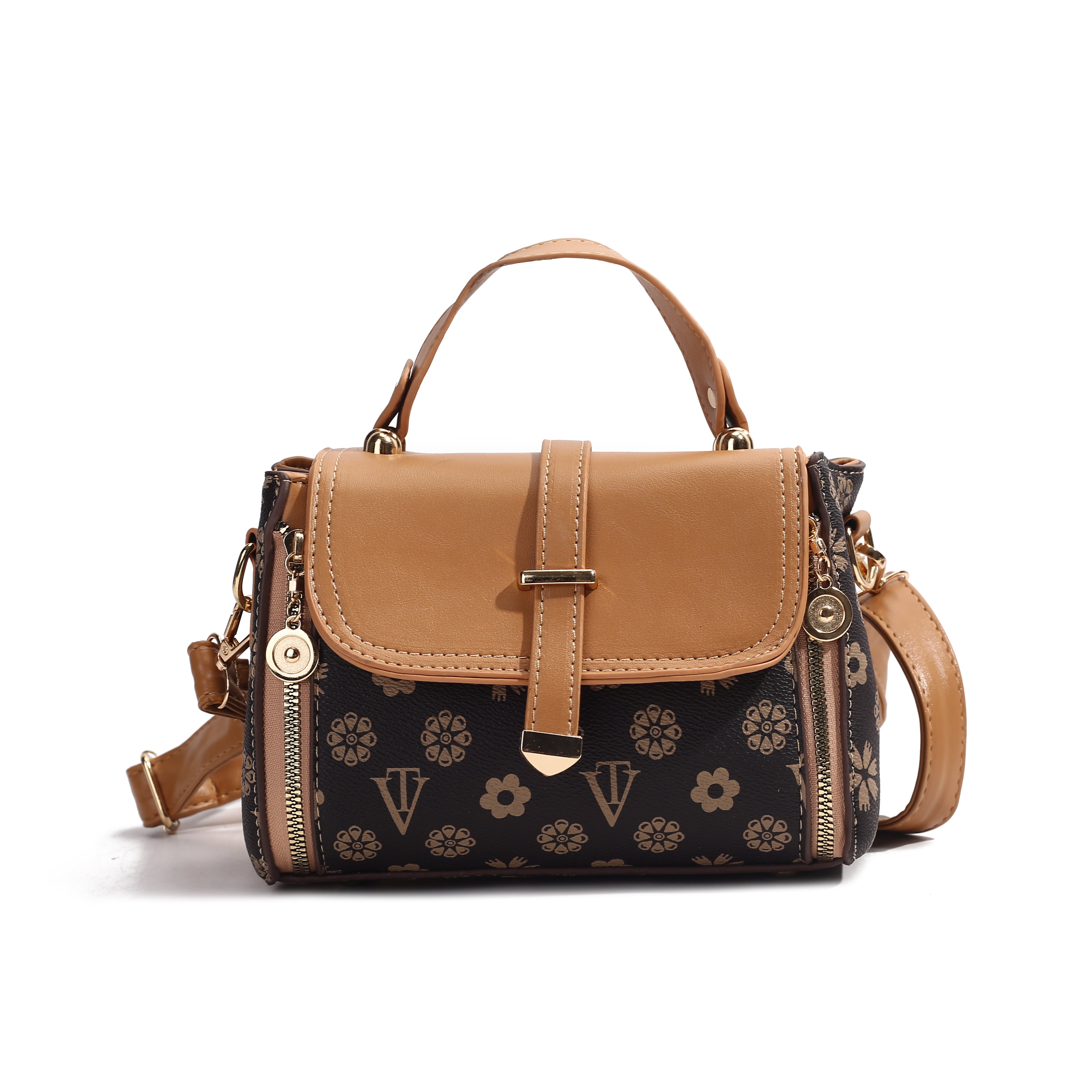Chic Buckle Satchel