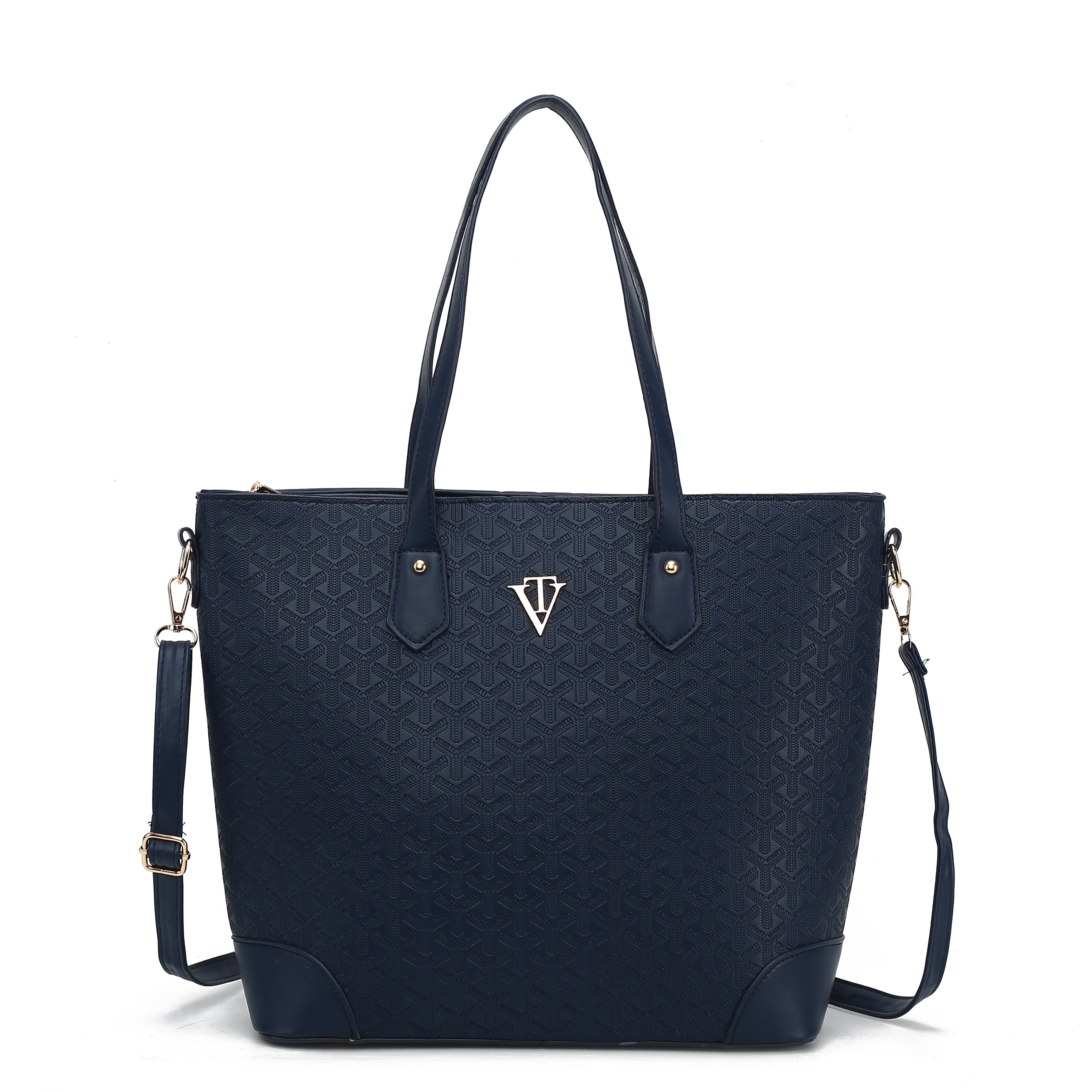 Tri Embossed Tote Bag