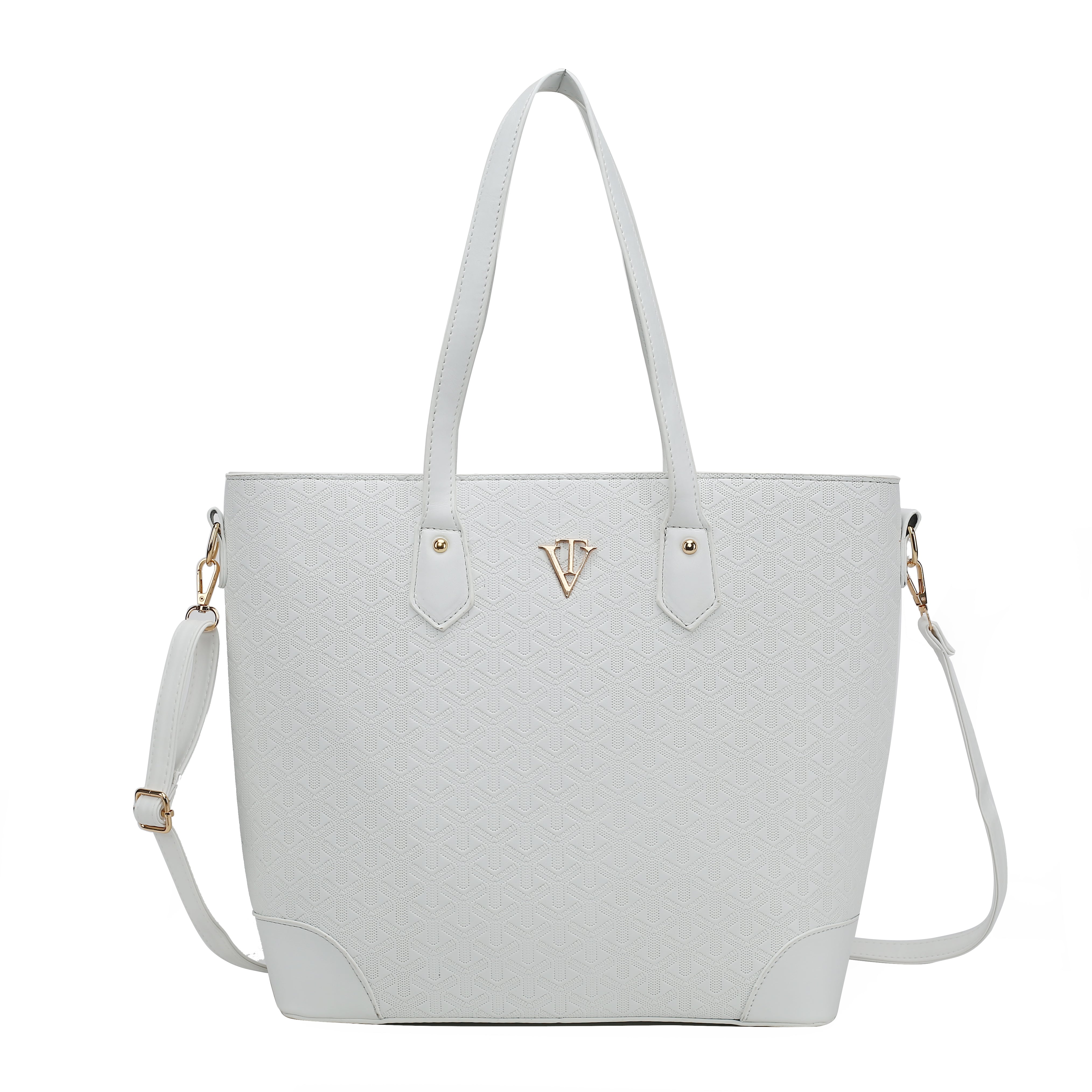 Tri Embossed Tote Bag
