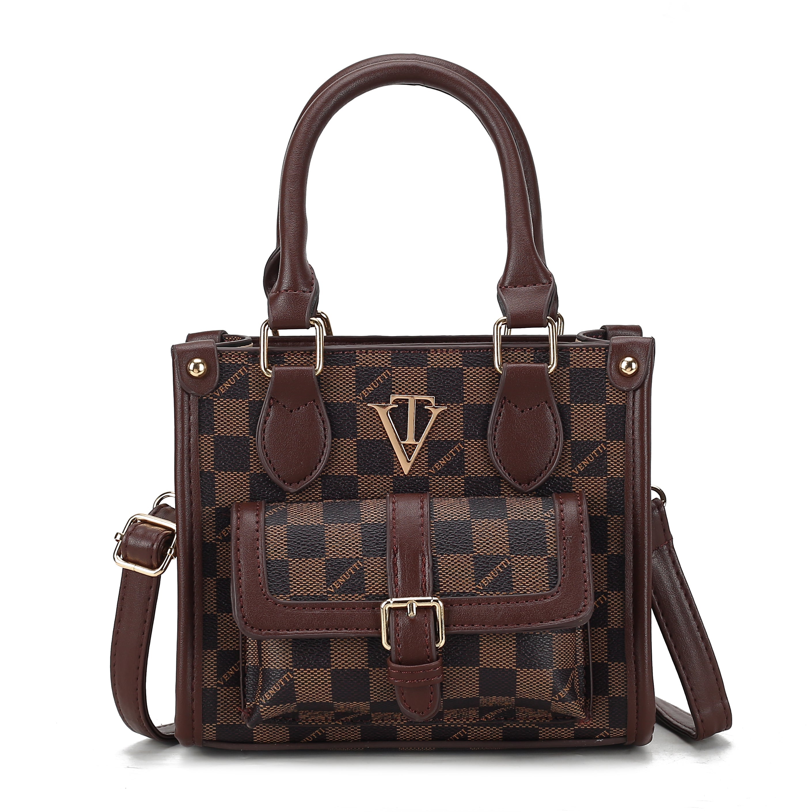 Monogram Pocket Small Tote Bag