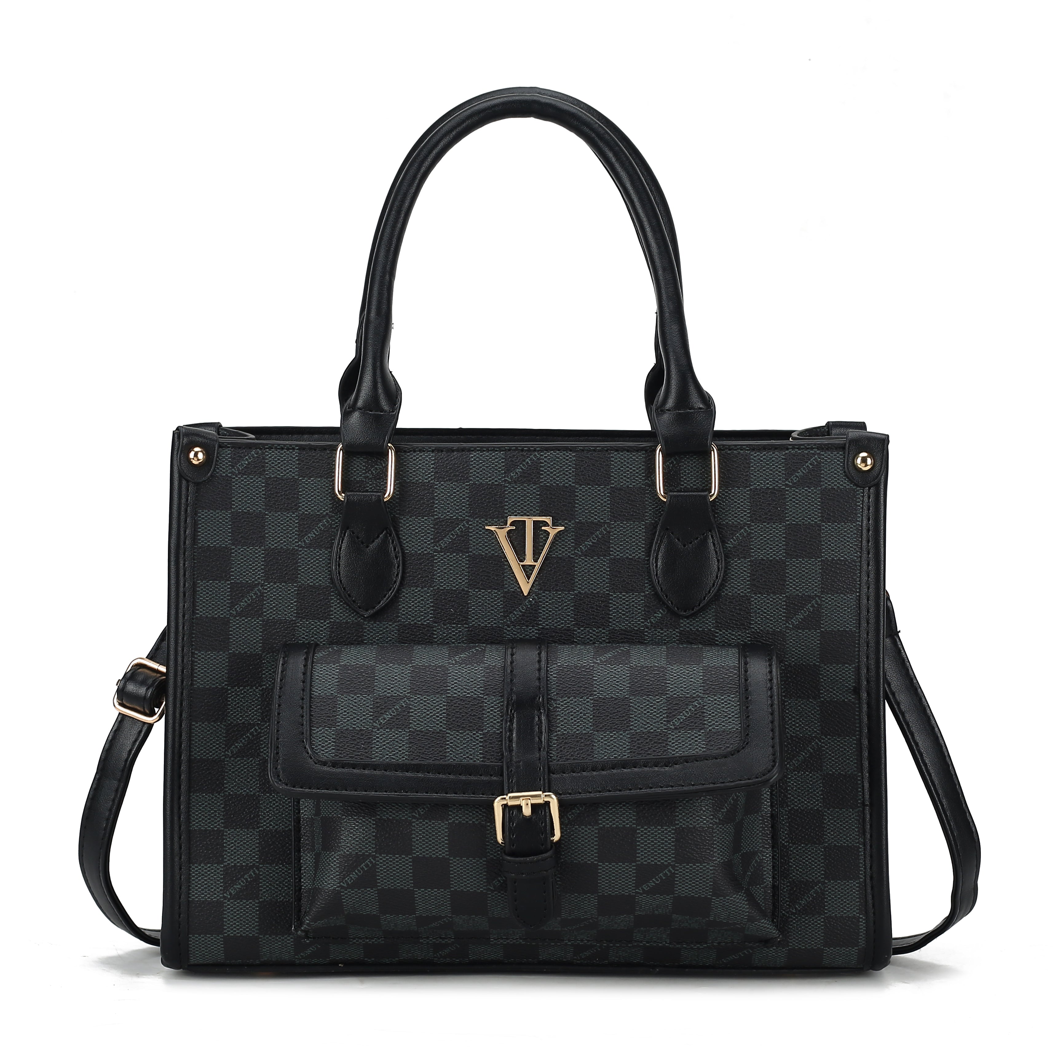 Monogram Pocket Medium Tote Bag