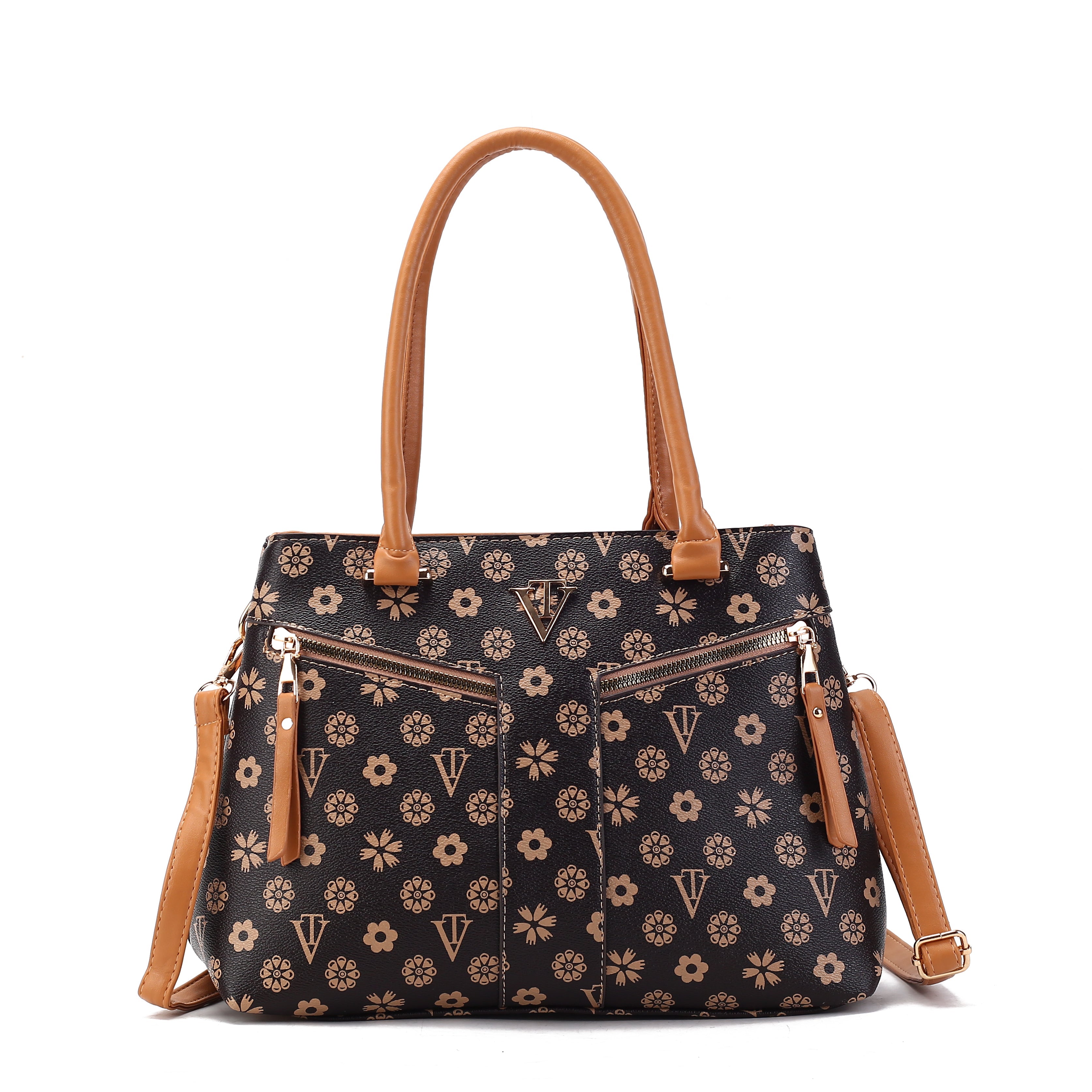 Stylish Zippy Monogram Bag