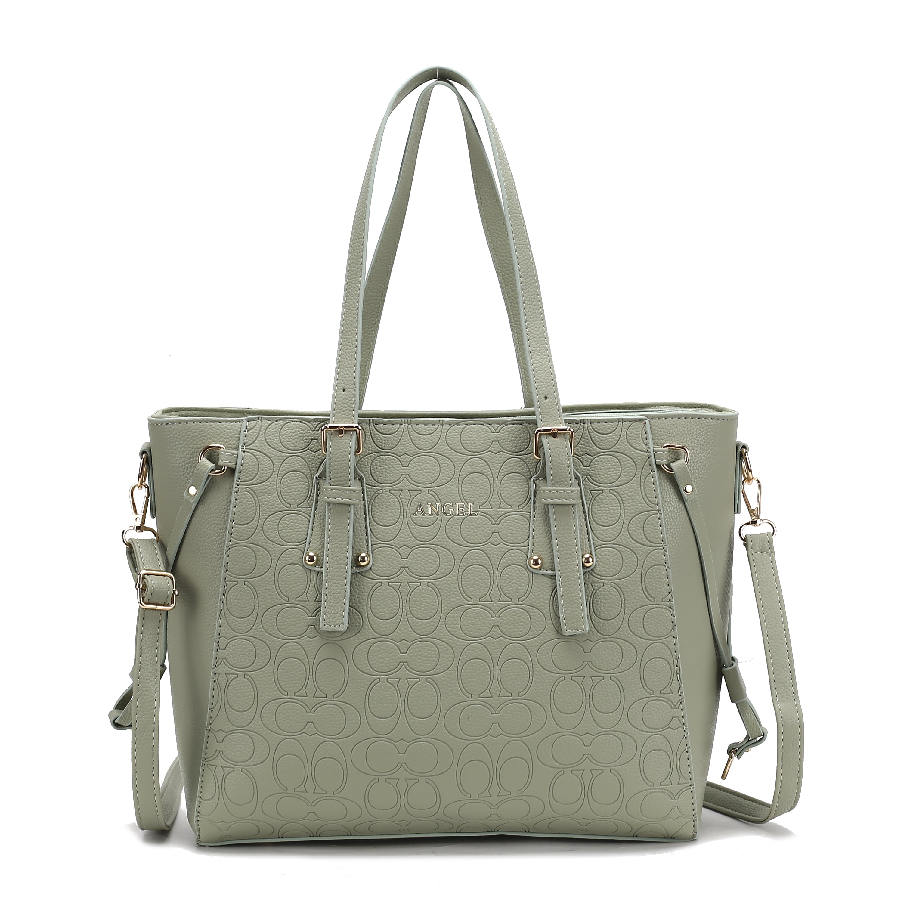 Classic CC Embossed Tote Bag