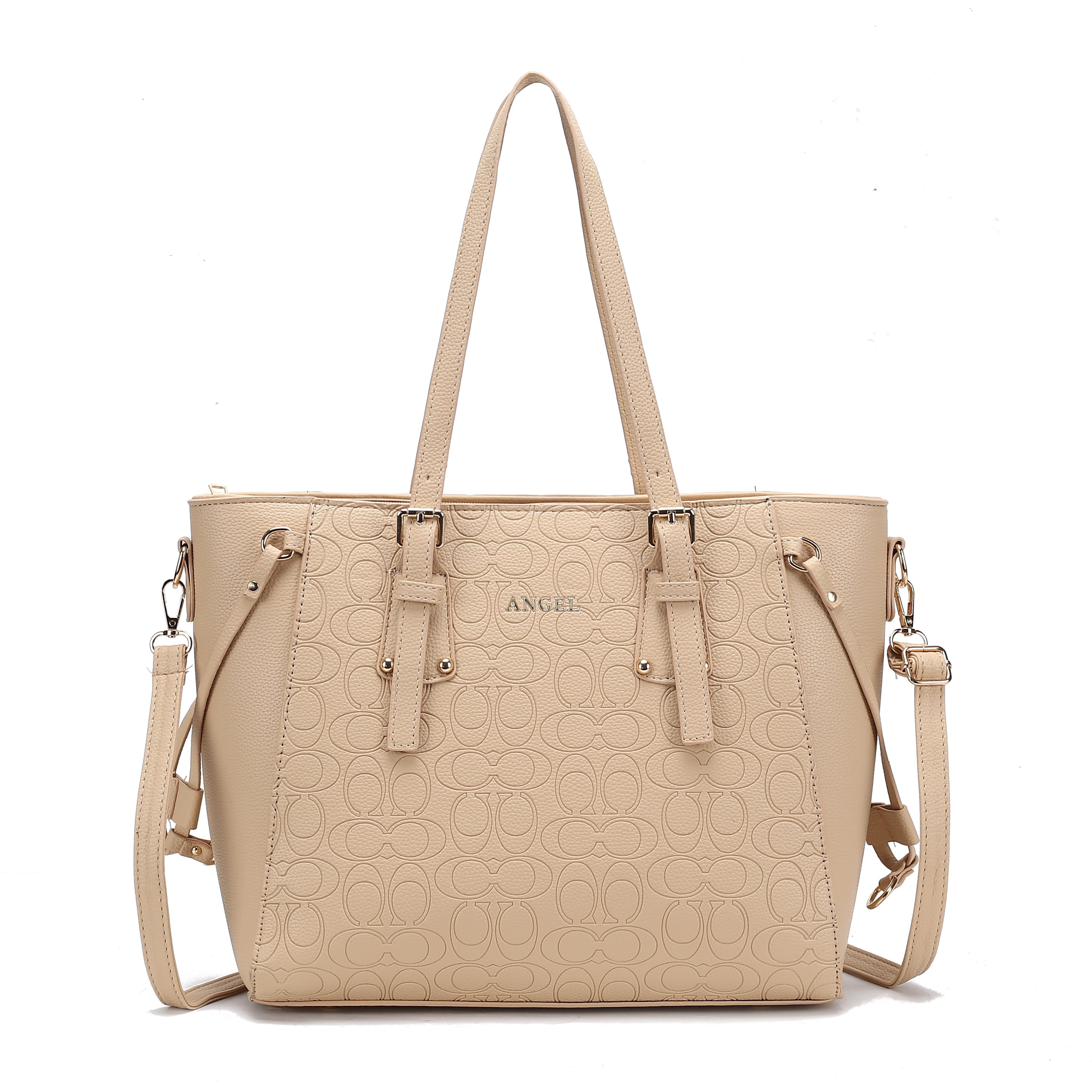 Classic CC Embossed Tote Bag