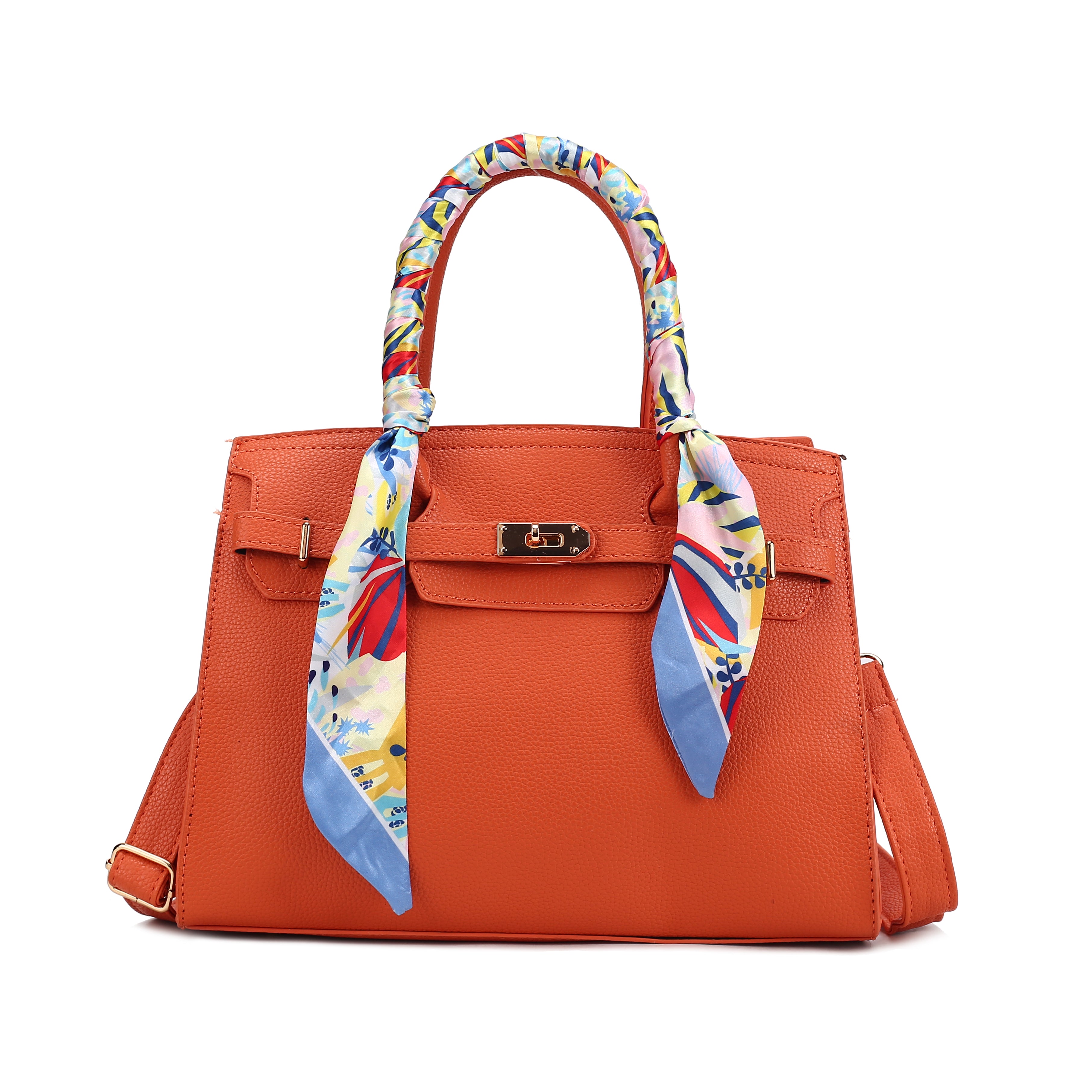 Stylish Small handbag with scarf
