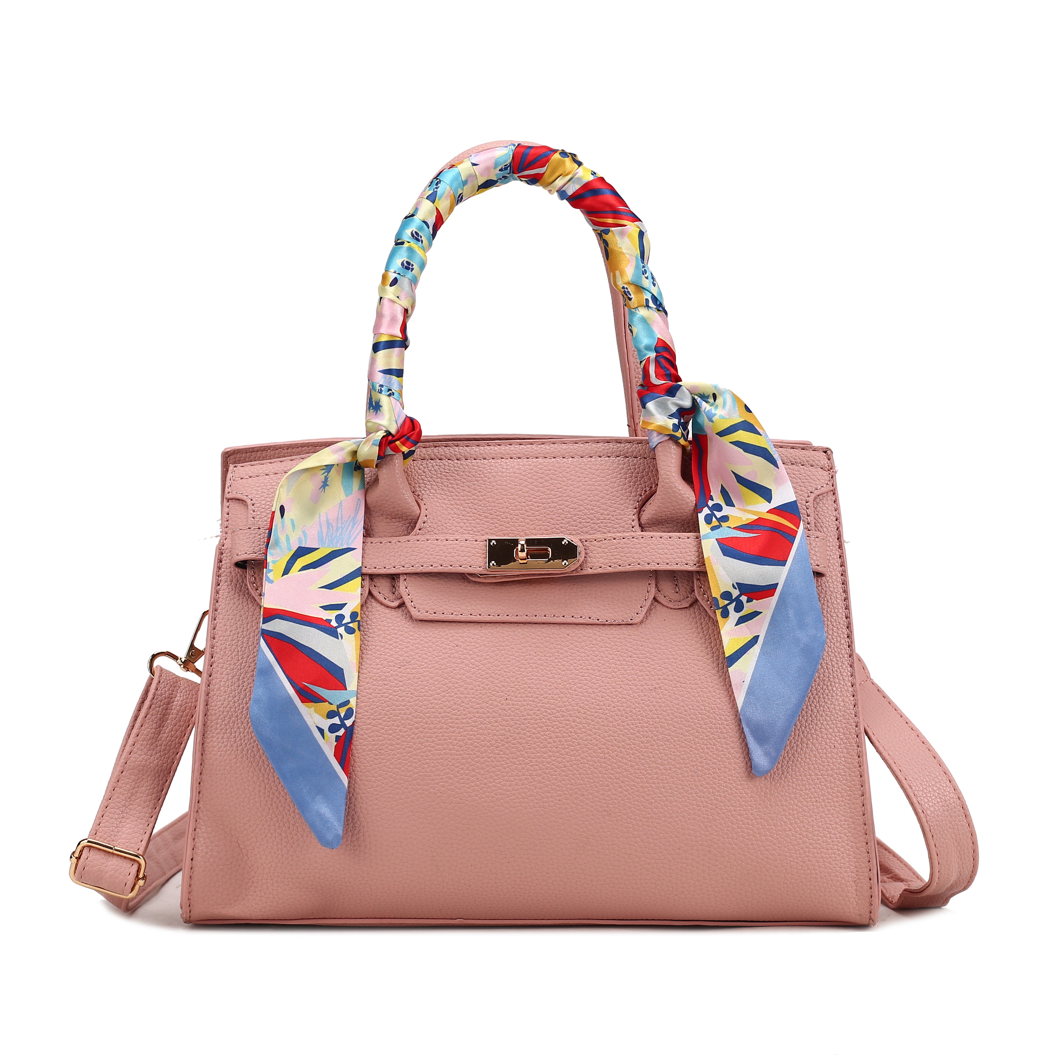 Stylish Small handbag with scarf