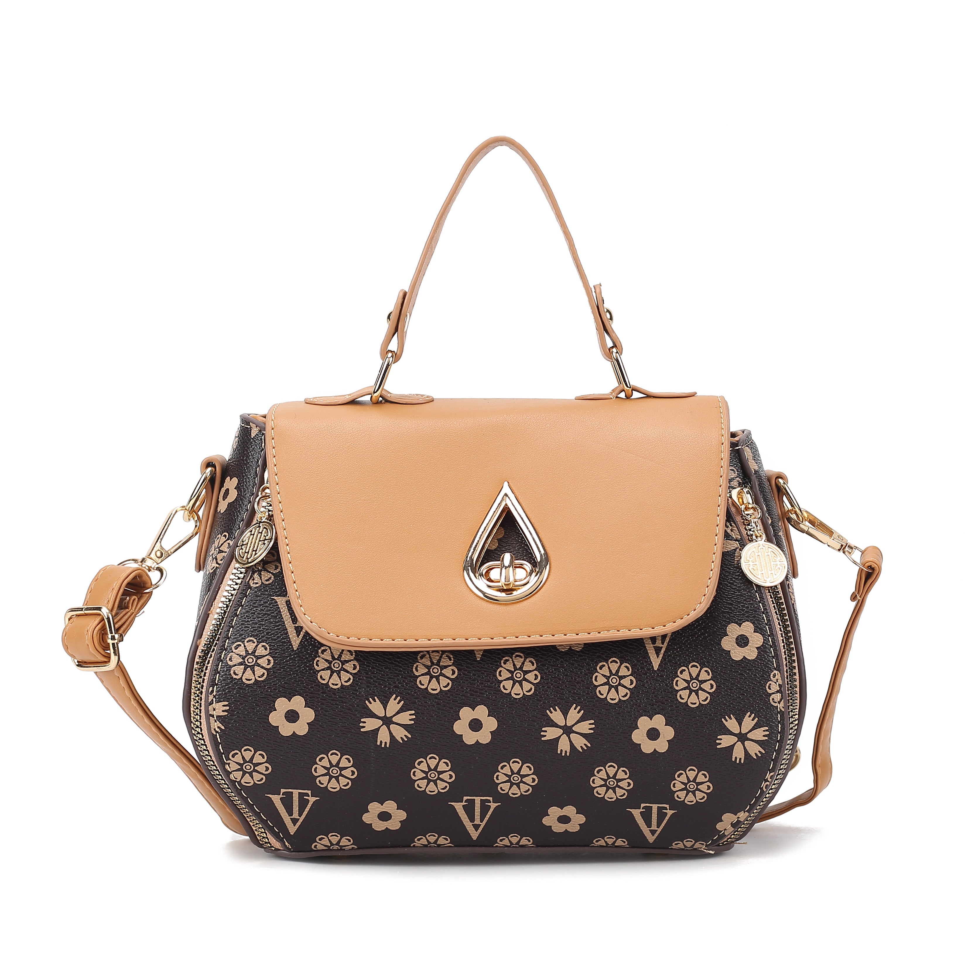 Monogram Oval Handbag