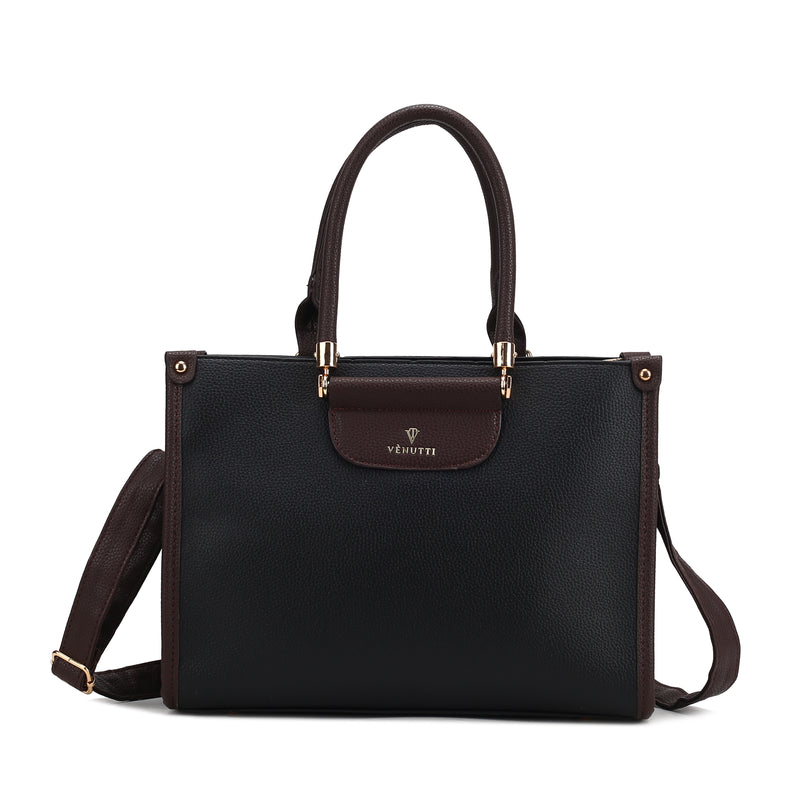 Classic Embossed Tote Handbag