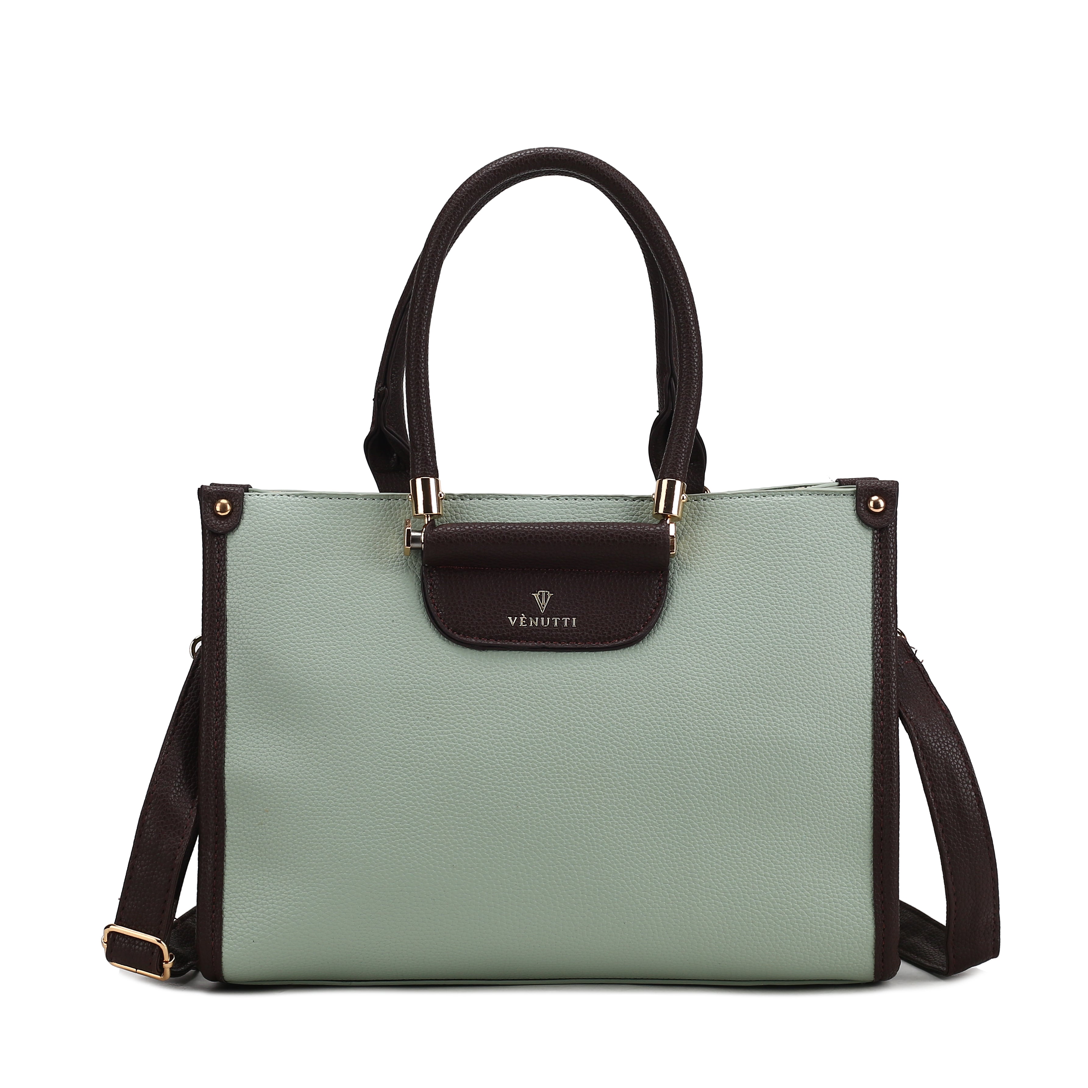 Classic Embossed Tote Handbag