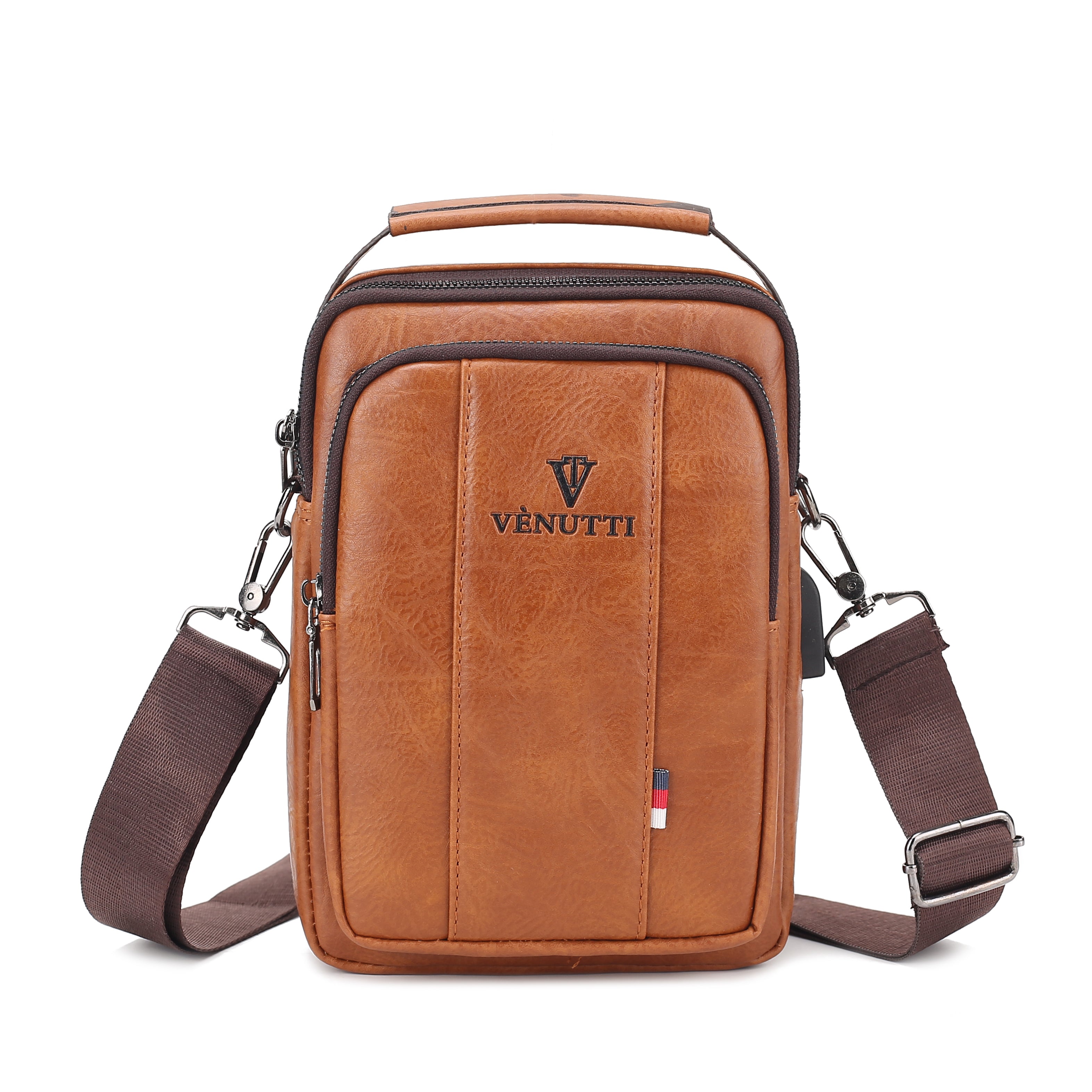 Leather Polished Crossbag