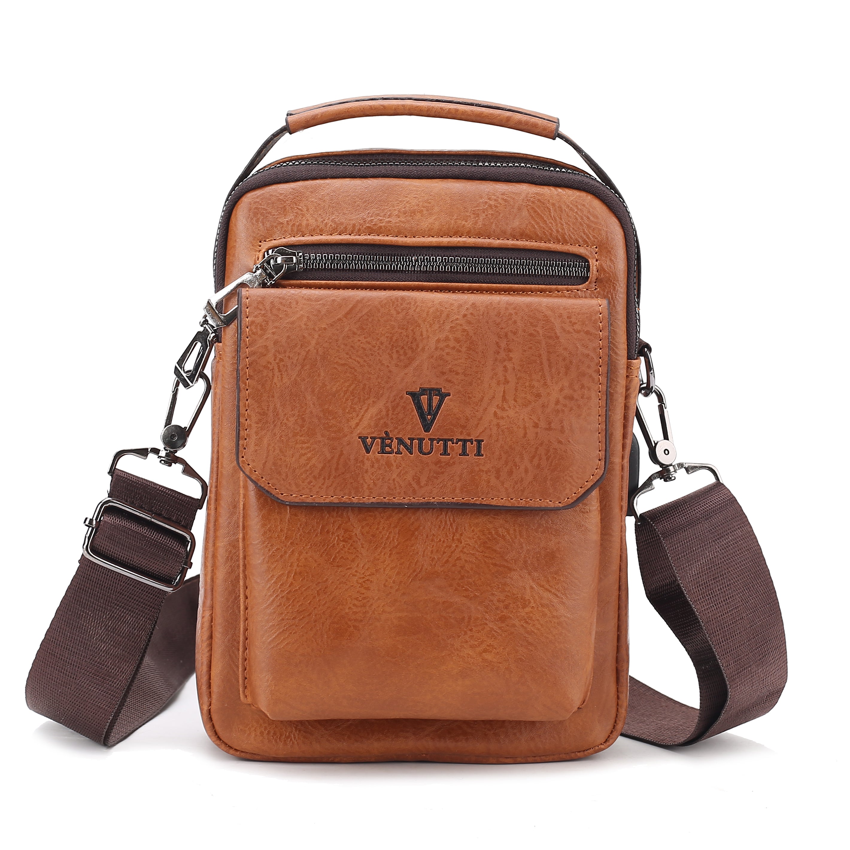 Plain Leather Polished bag