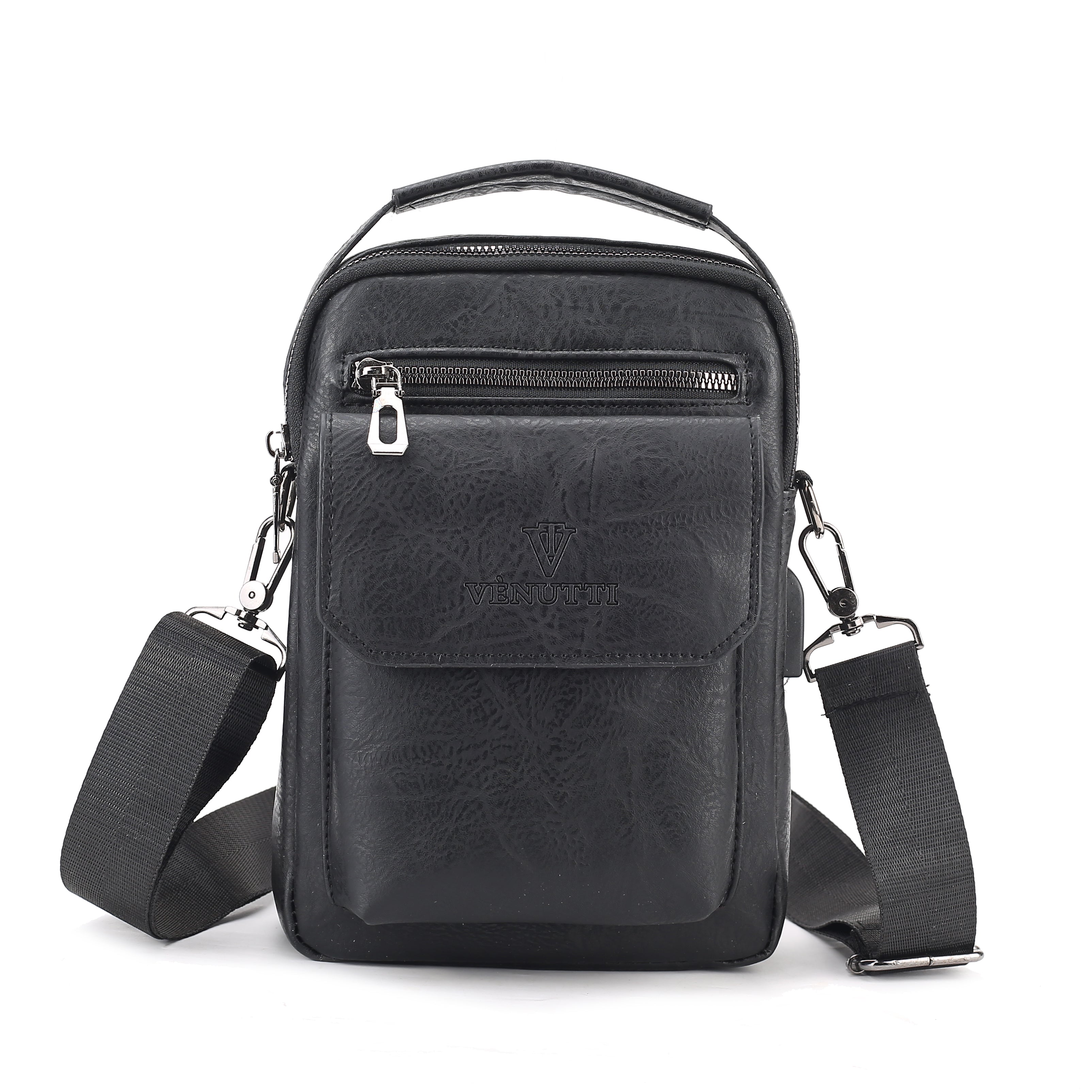 Plain Leather Polished bag