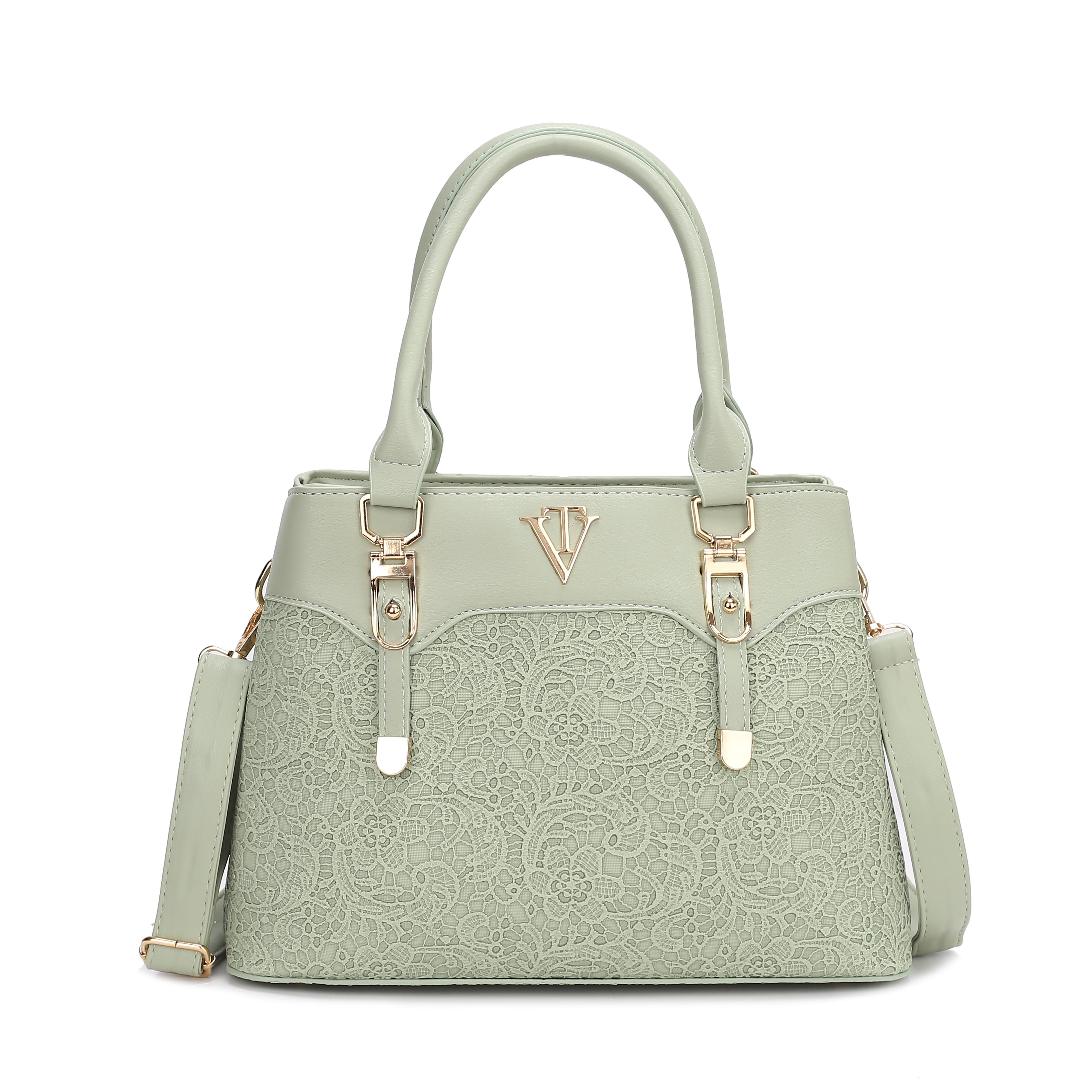 PASTEL LACE FLOW CLASSIC HANDBAG