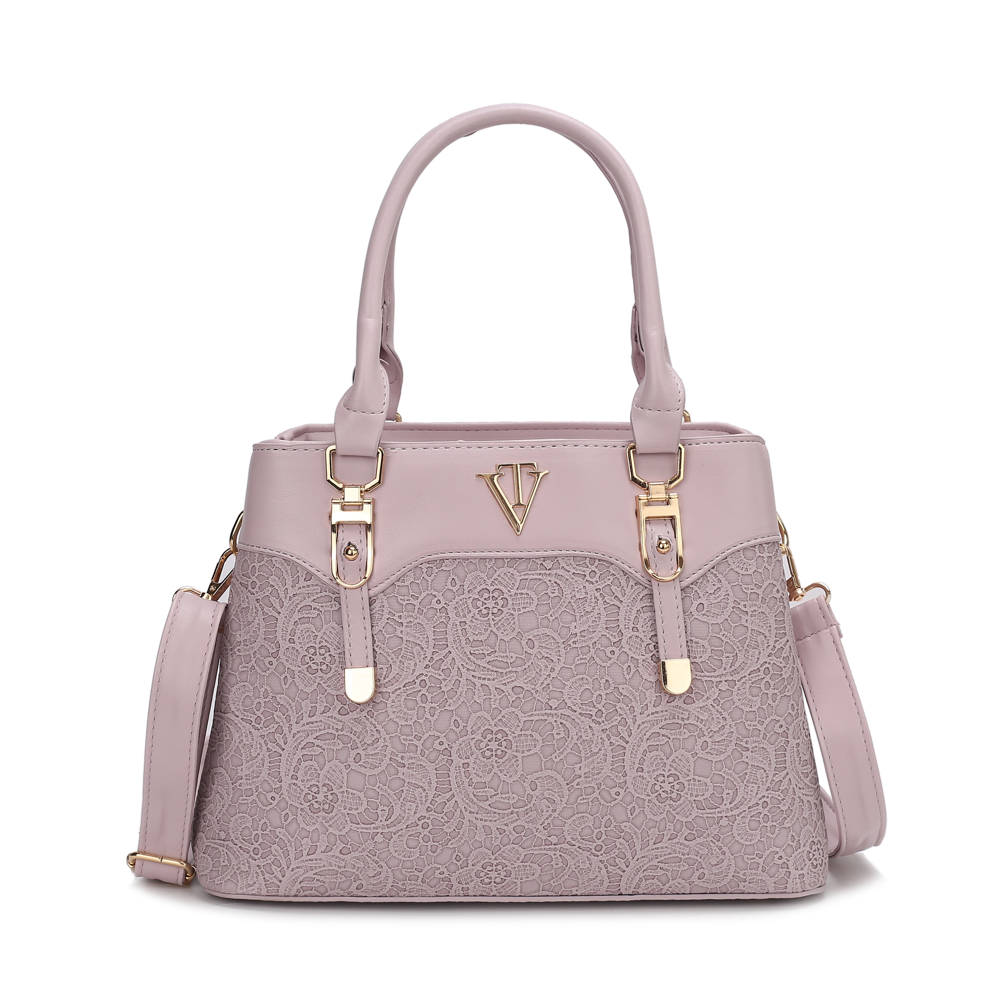 PASTEL LACE FLOW CLASSIC HANDBAG
