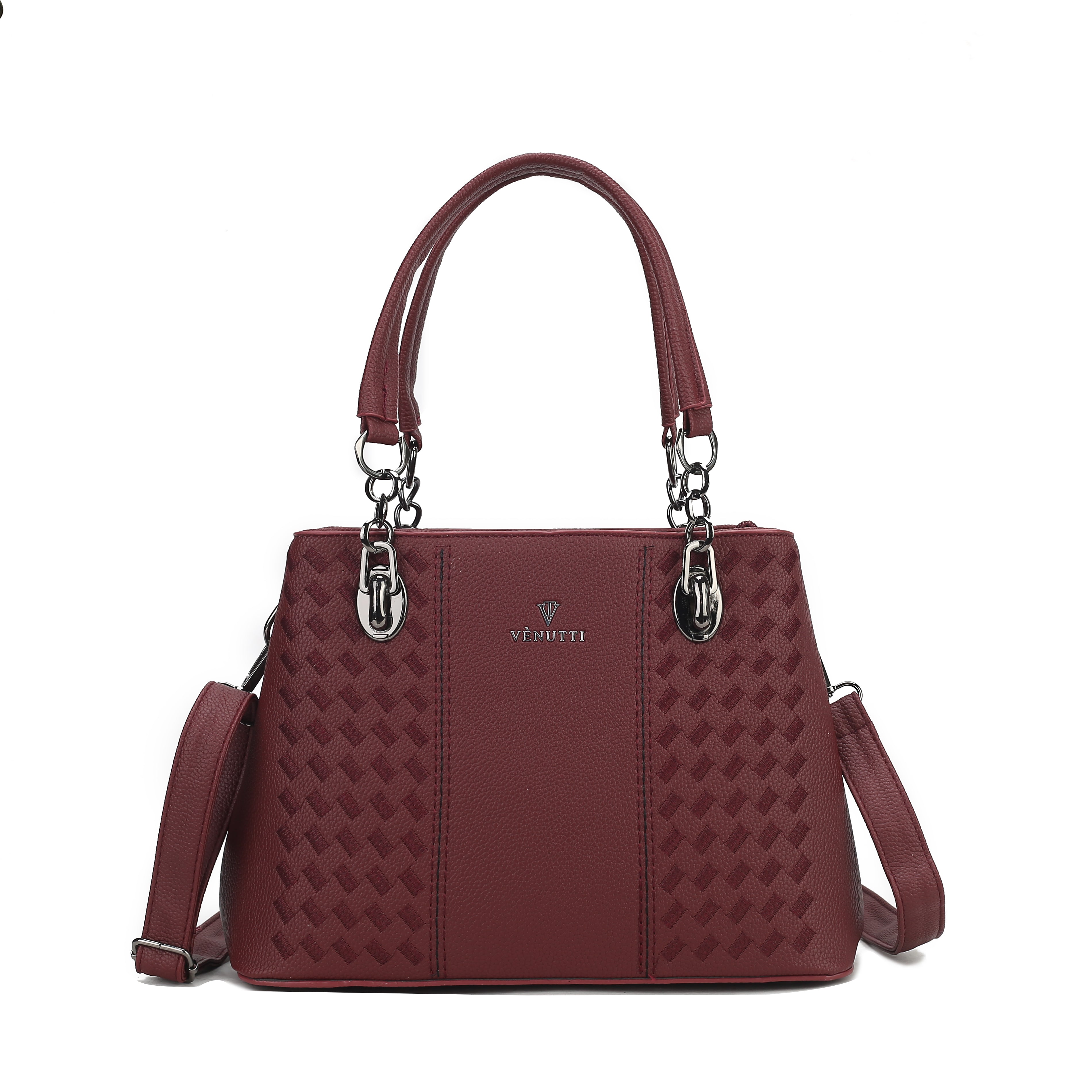 Crimson Elegance Tote