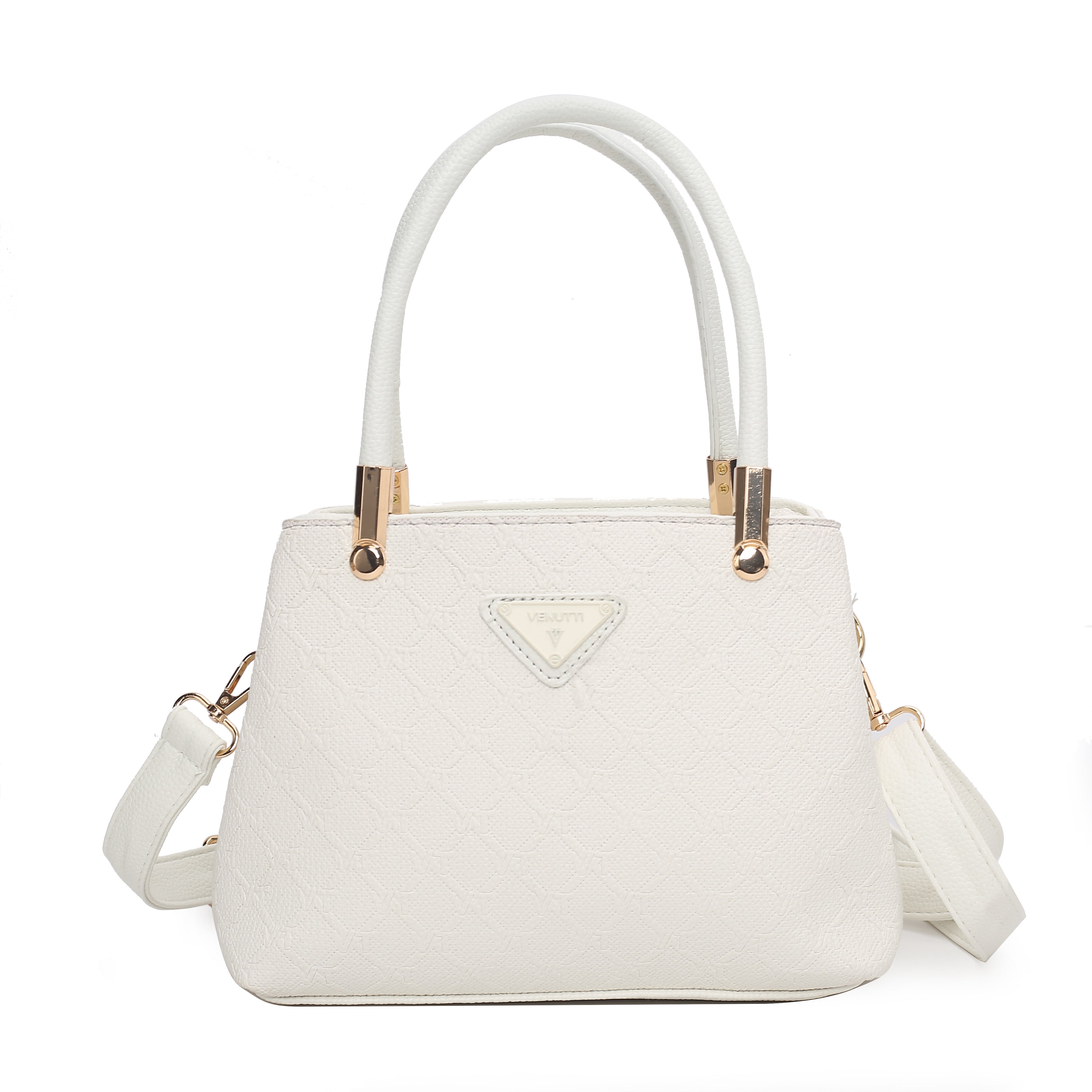 DOUBLE COMPARTMENT HEXAGON BAG