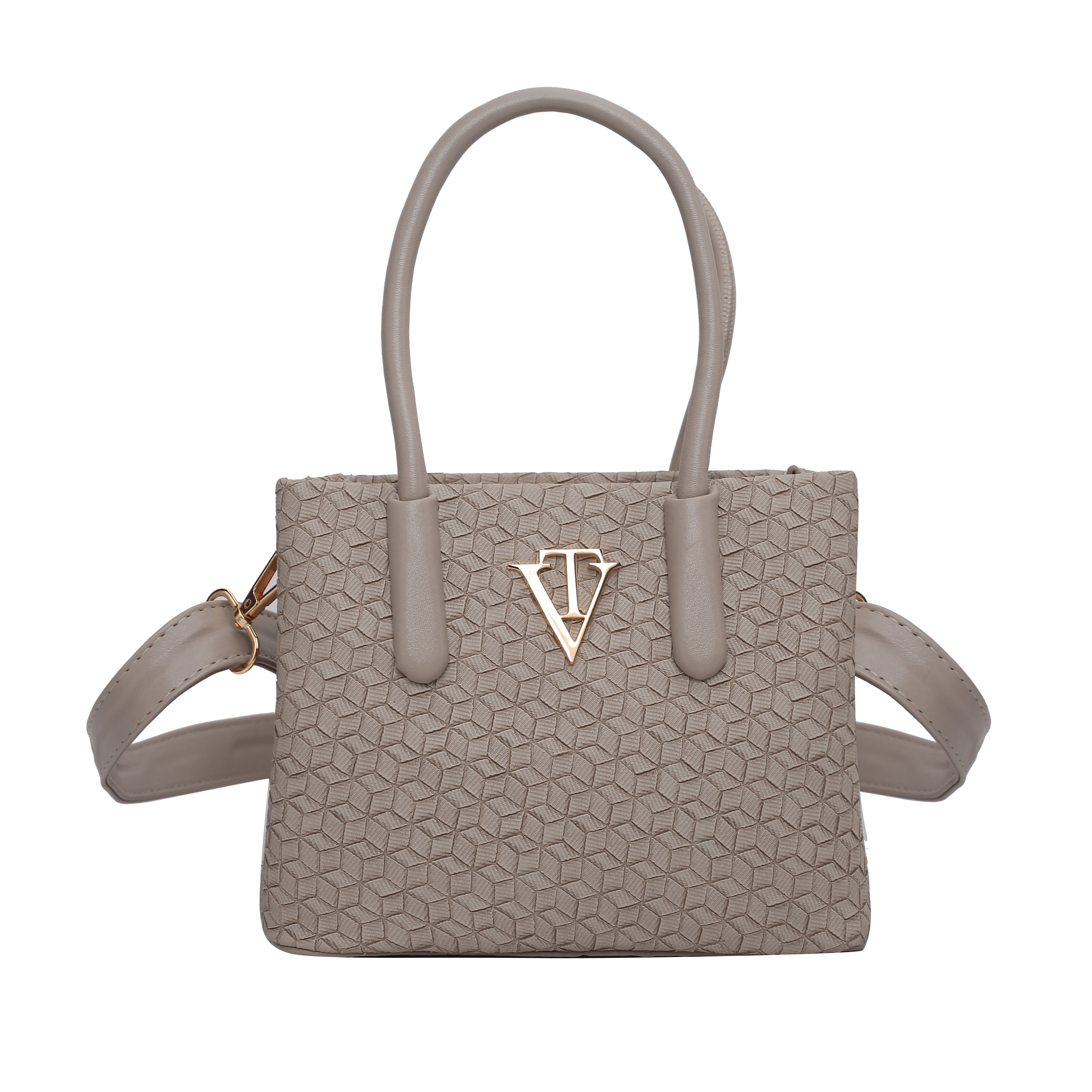 SMALL SQUARE EMBOSSED BAG