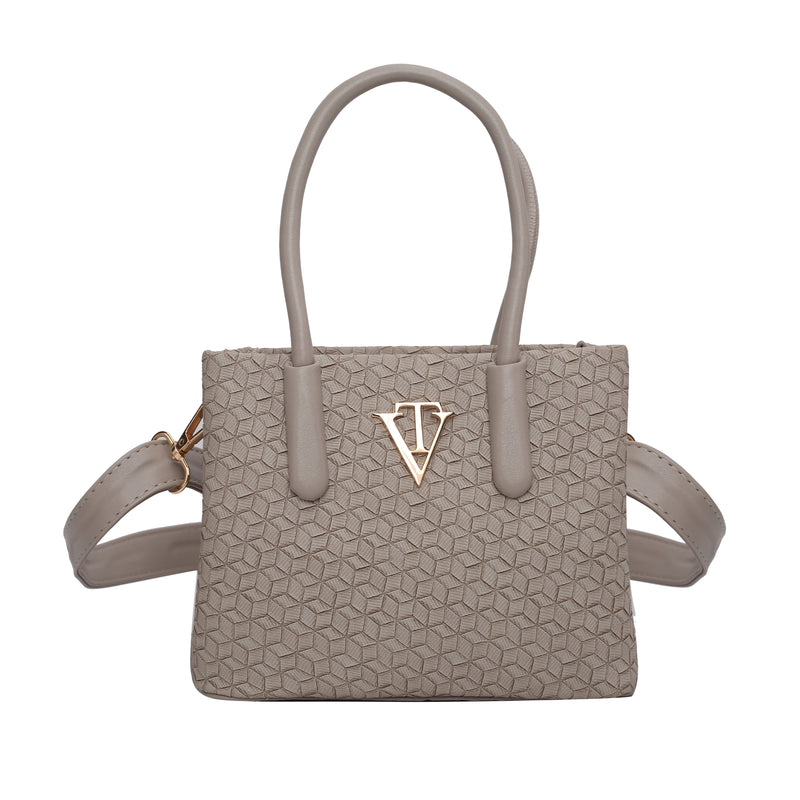 SMALL SQUARE EMBOSSED BAG