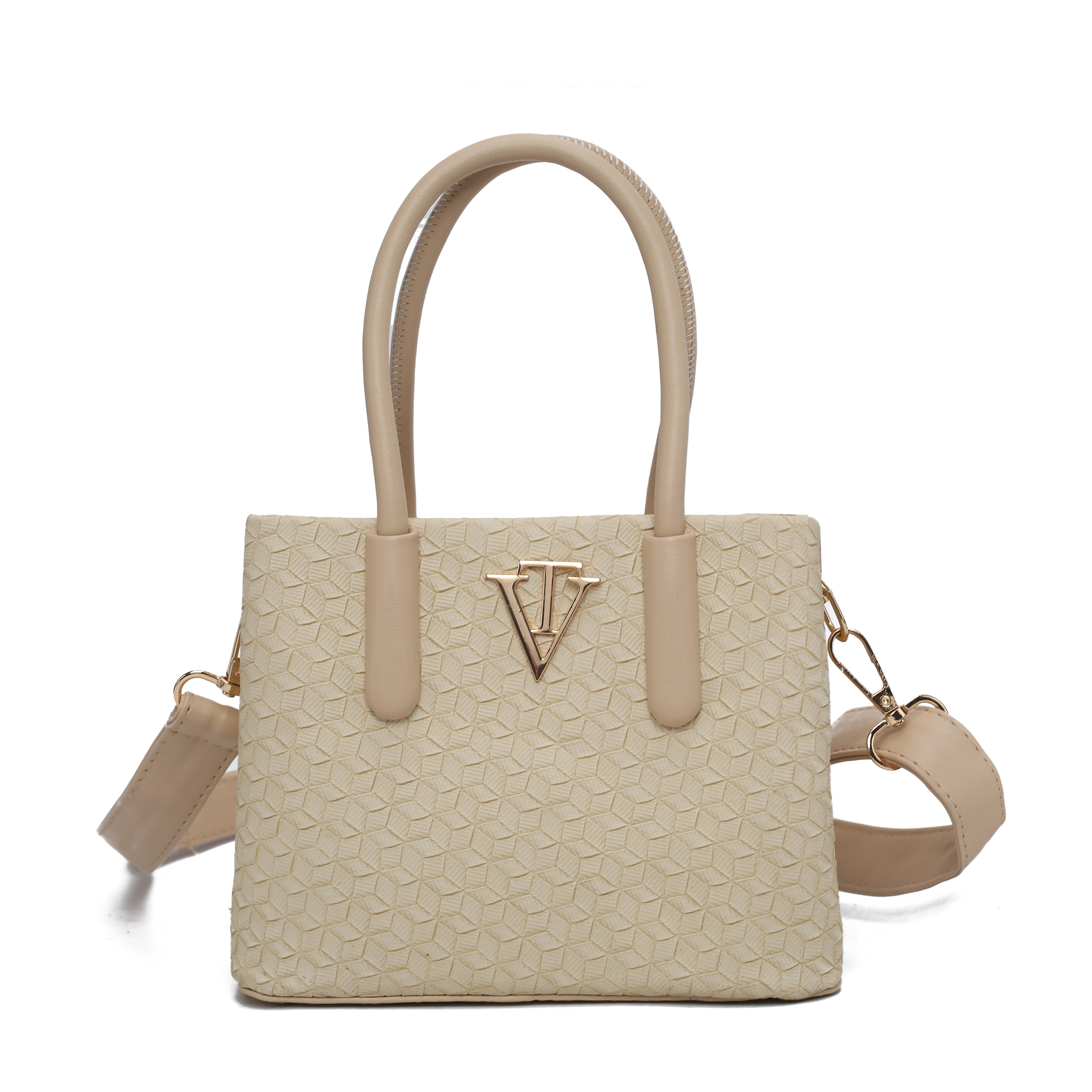 SMALL SQUARE EMBOSSED BAG