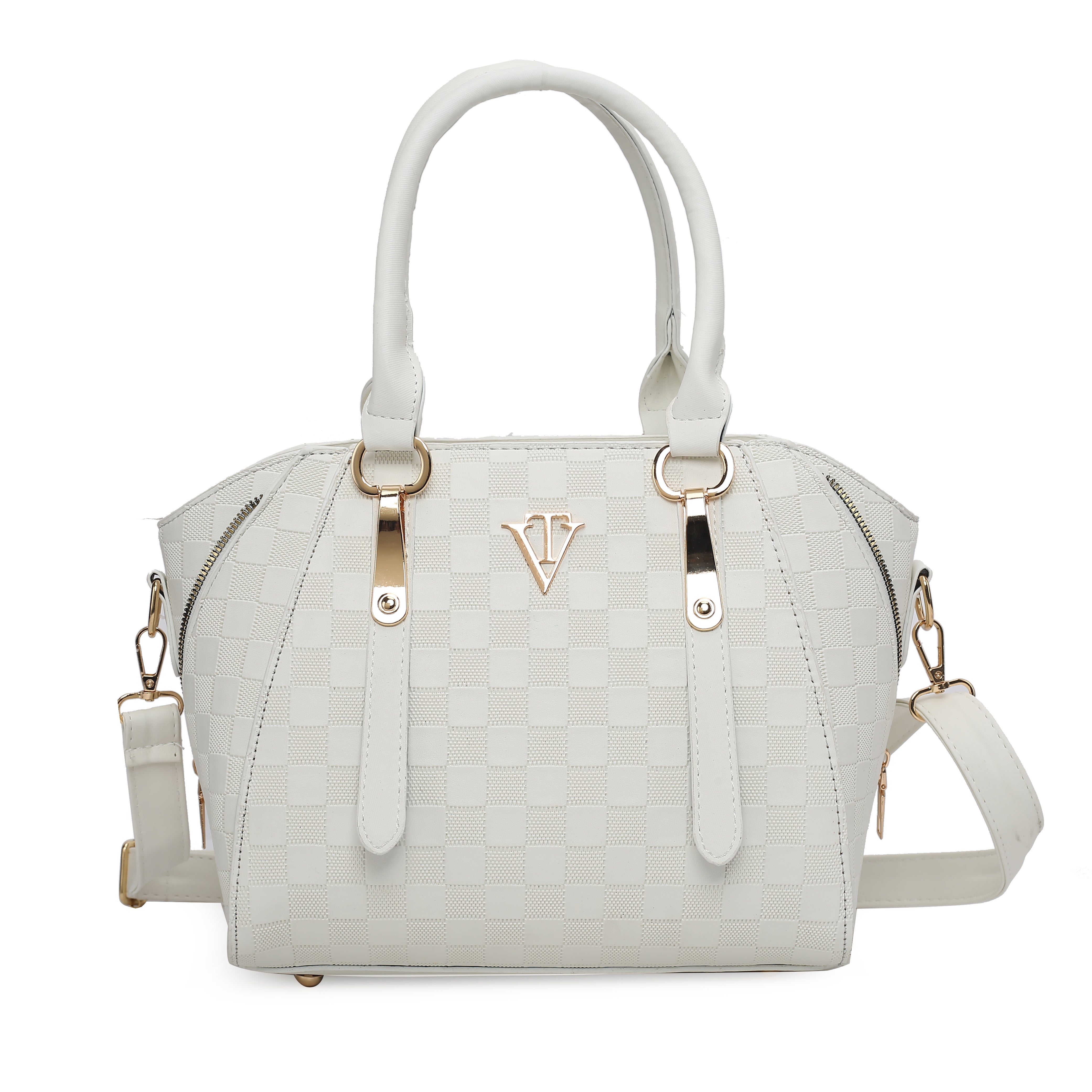 Elegent Classic Checker Embossed Bag