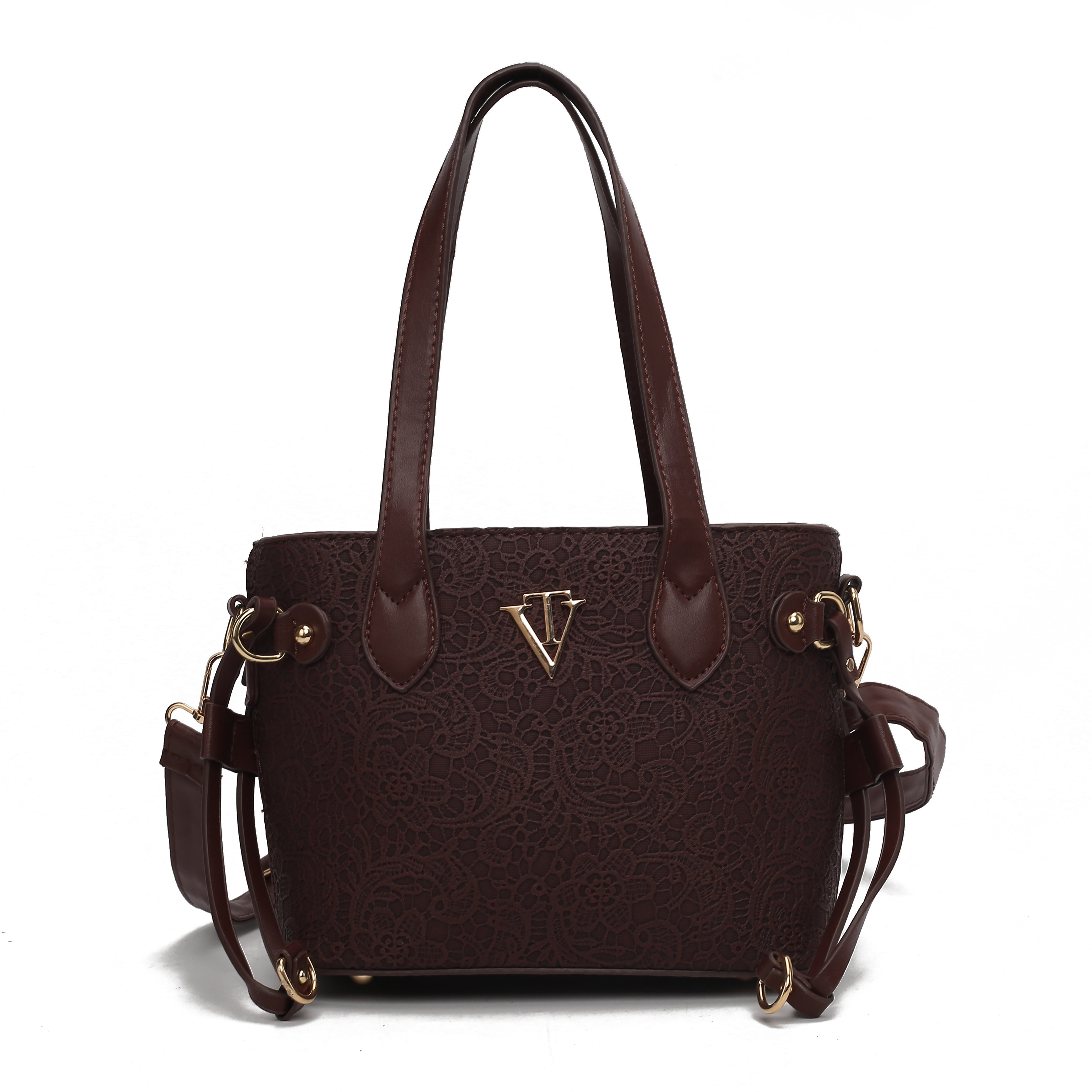 SMALL PASTEL LACE FLOW TOTEBAG