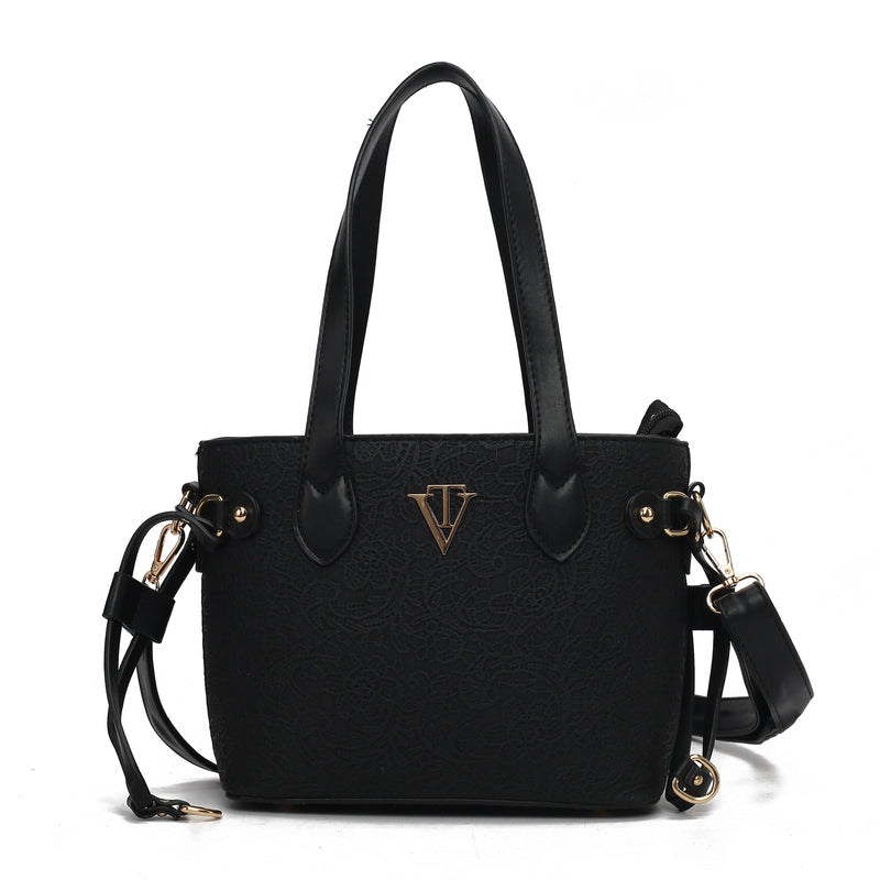 SMALL PASTEL LACE FLOW TOTEBAG