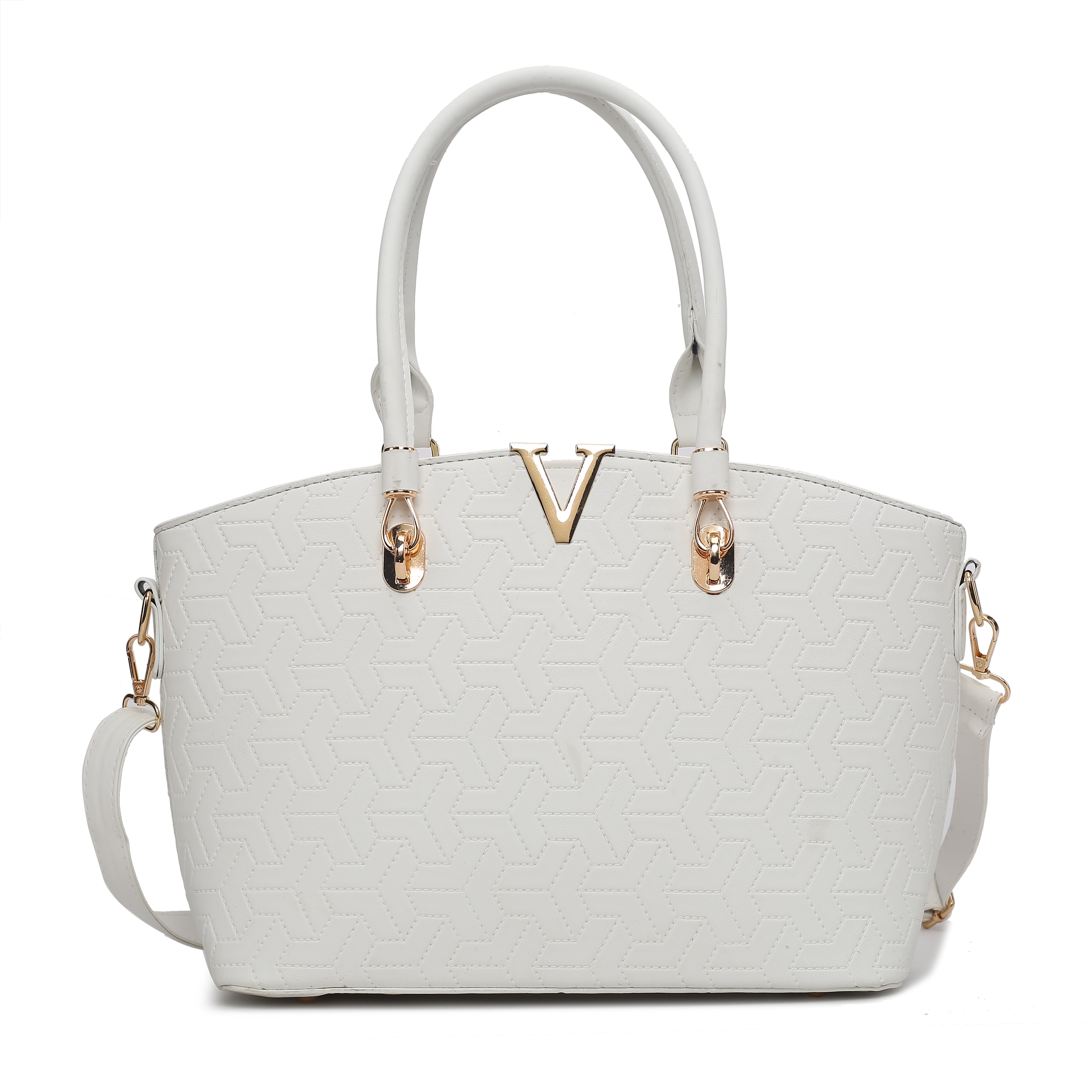 STYLISH SYMMERTICAL V HANDBAG