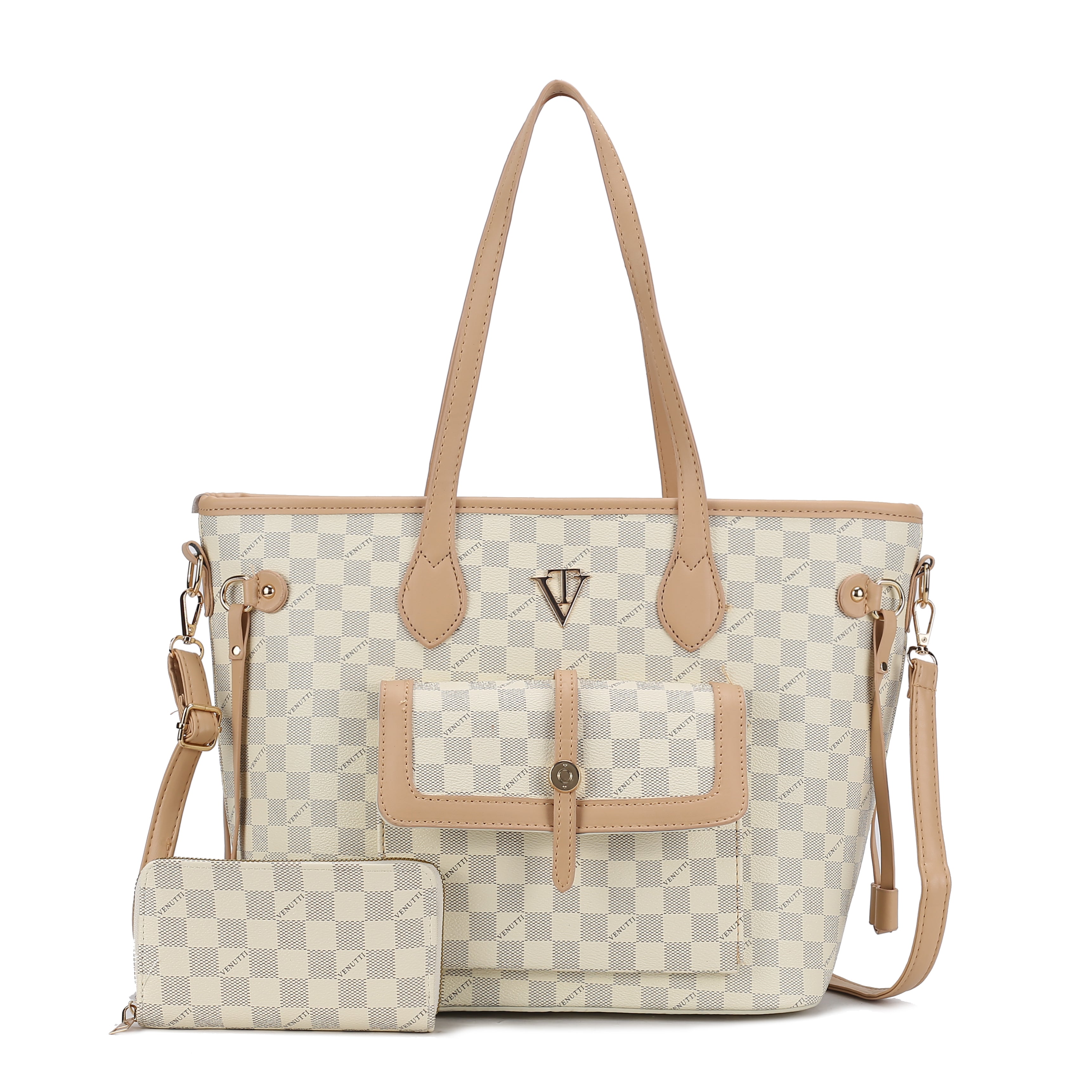 Monogram Everfull Tote Bag with Wallet