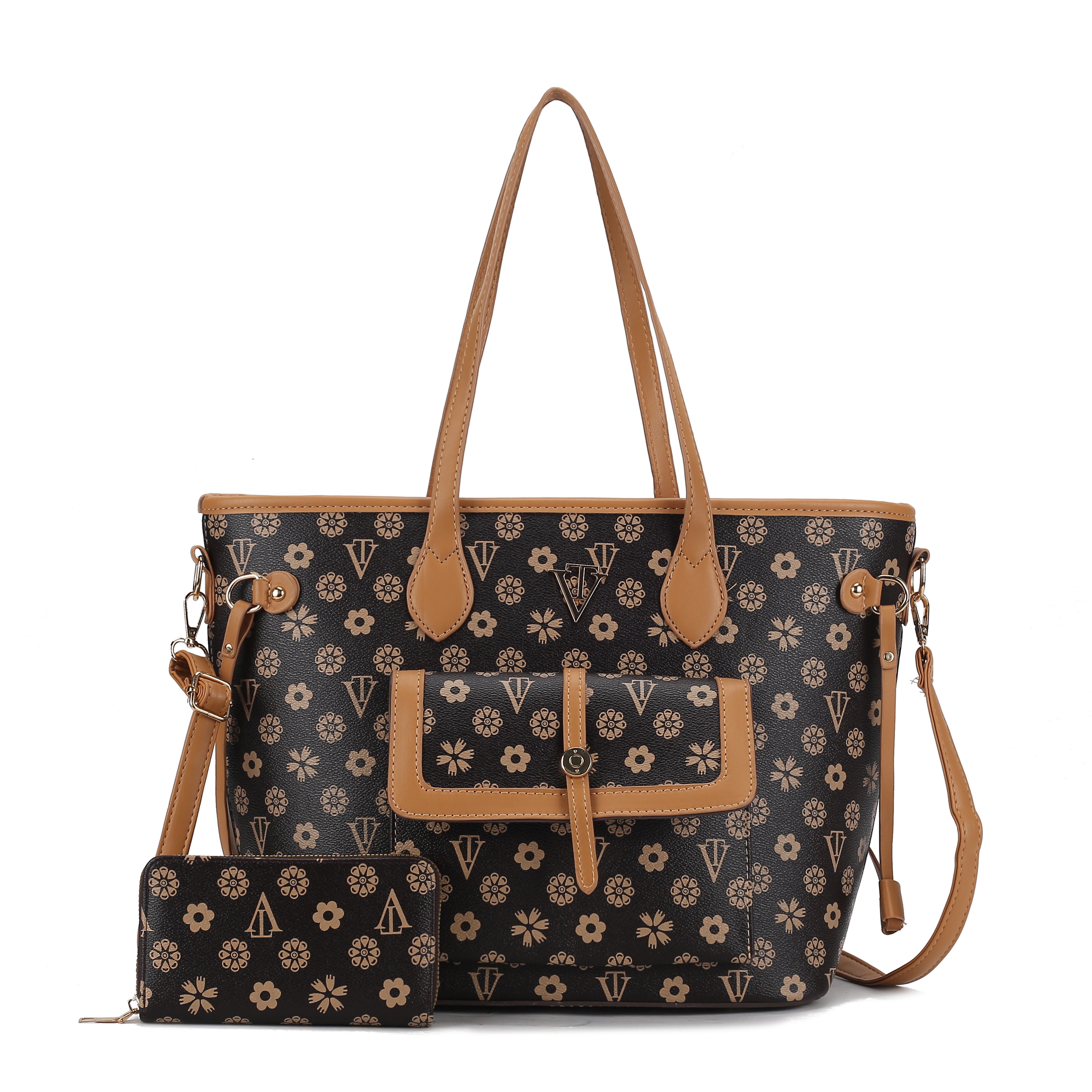 Monogram Everfull Tote Bag with Wallet