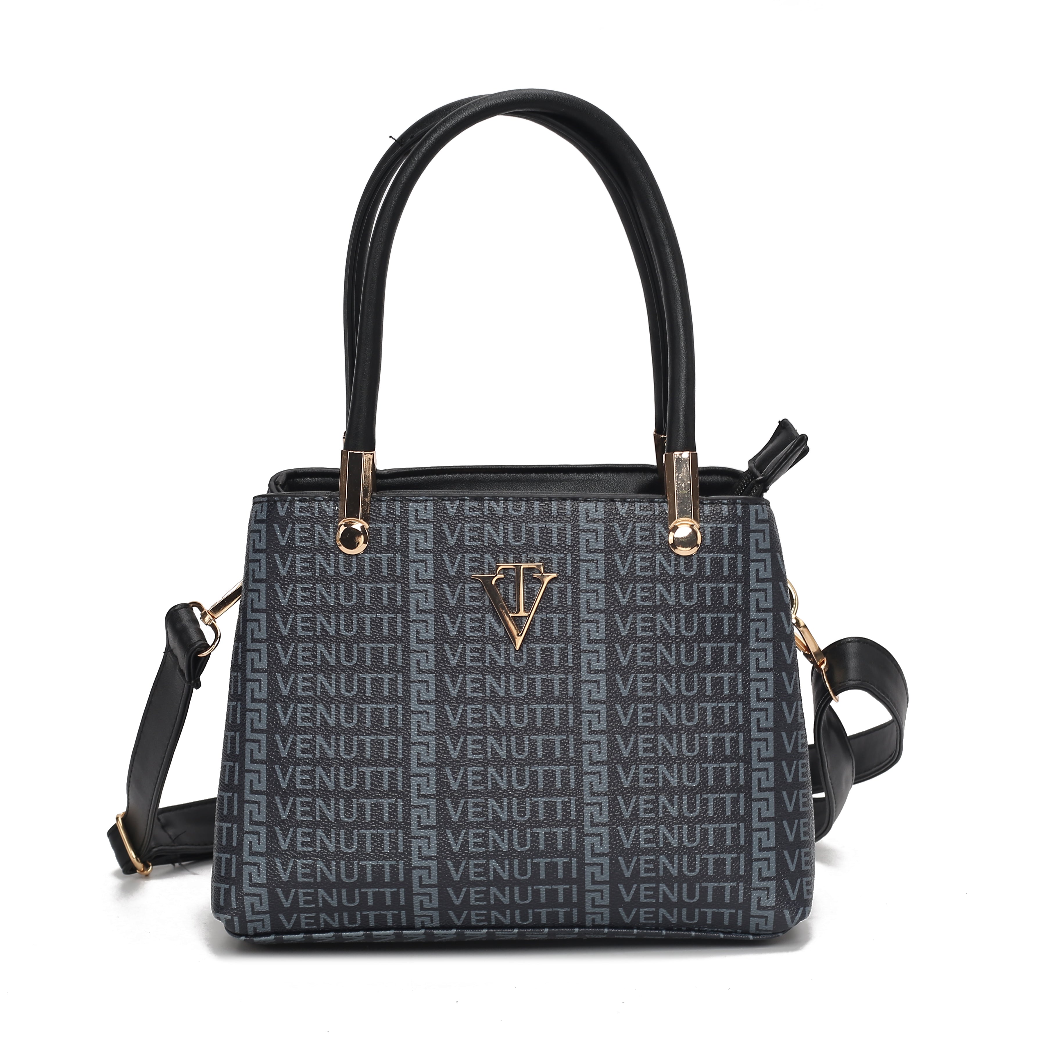 Double compartment Venutti Alpha Letter Bag