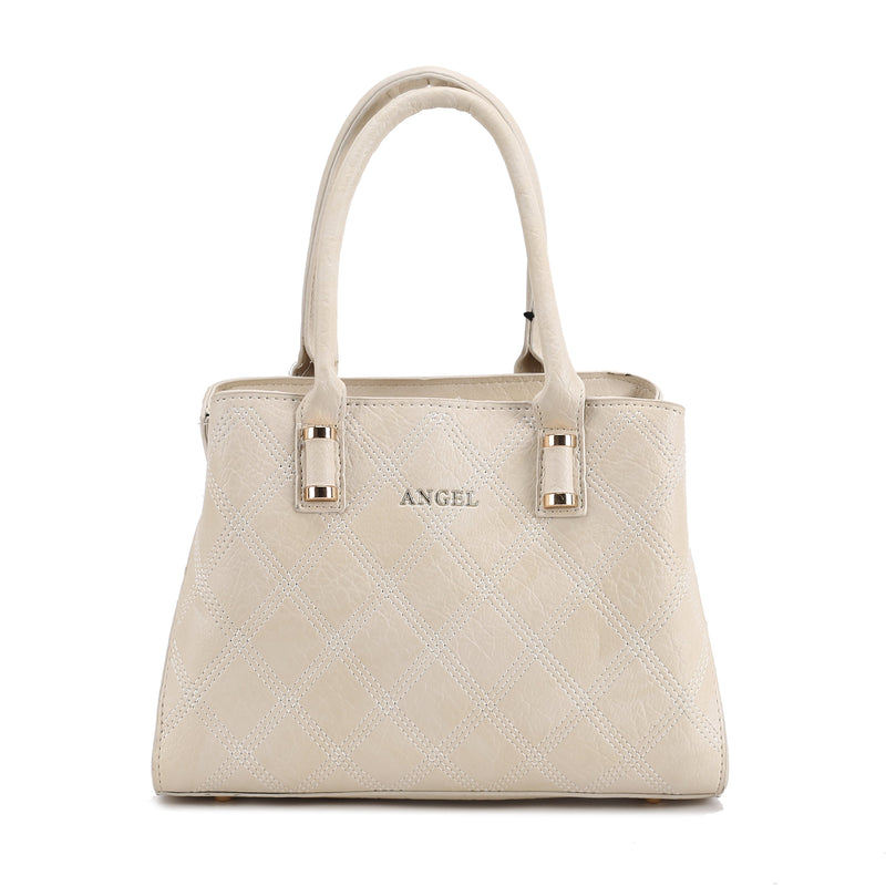 Plain Embroidered Handbag