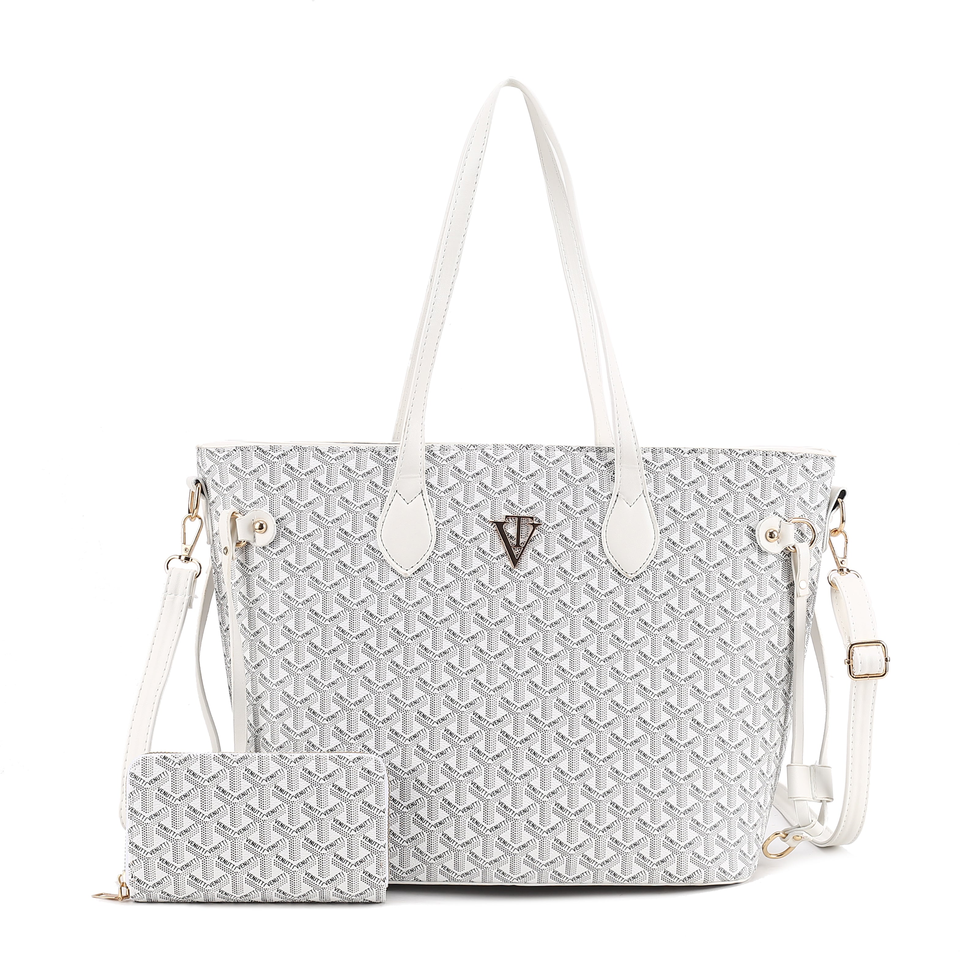 Everfull TriPrint  Tote Bag with wallet