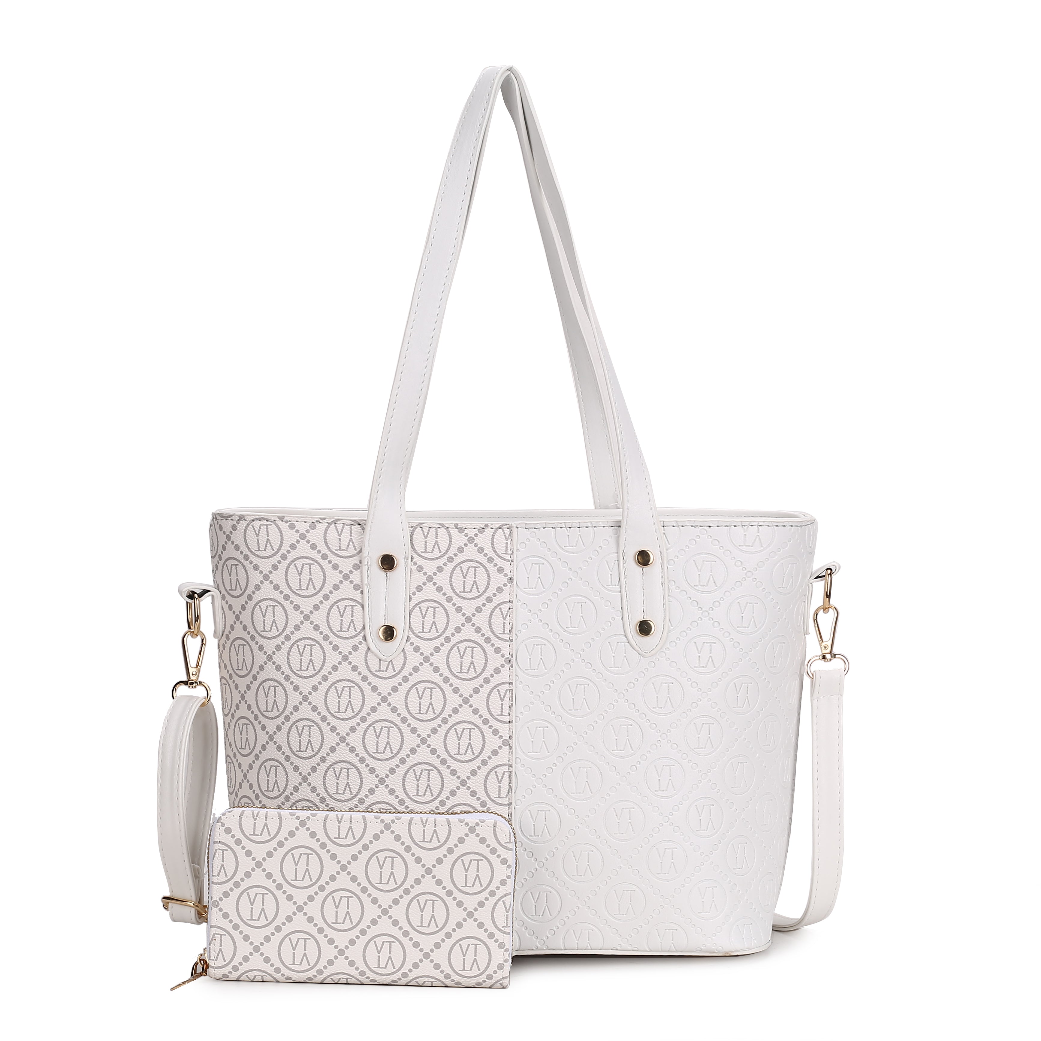 DoubleShade Tote Bag With Wallet