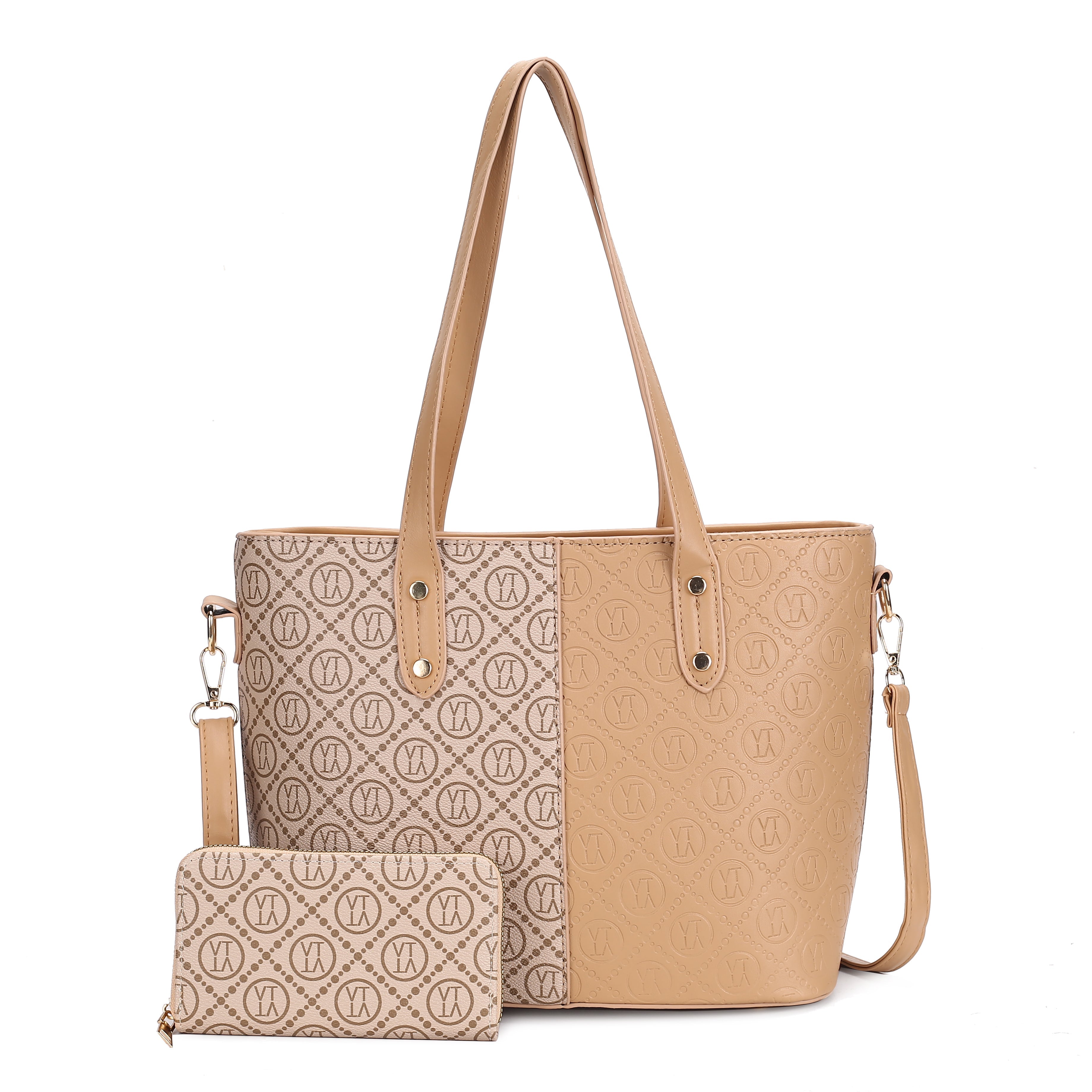 DoubleShade Tote Bag With Wallet